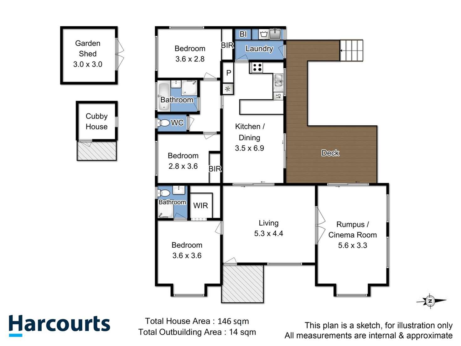 Floorplan of Homely house listing, 20 Lorikeet Street, Kingston TAS 7050