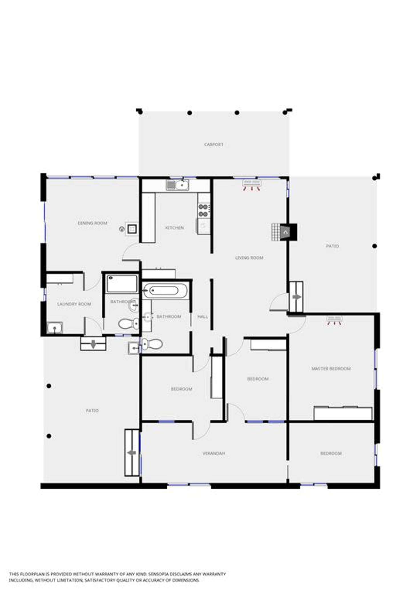 Floorplan of Homely house listing, 77 Oxley Street, Bourke NSW 2840