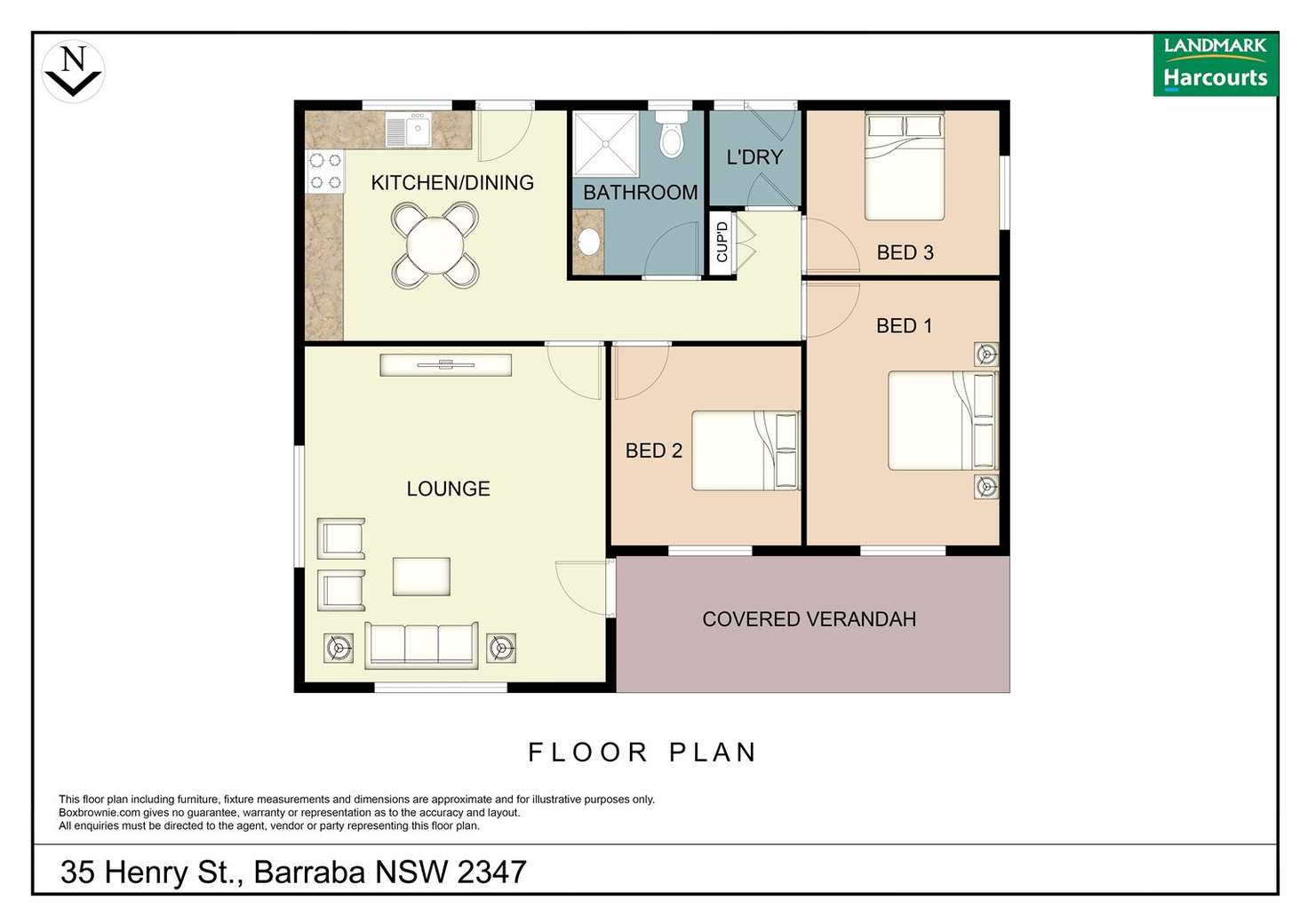 Floorplan of Homely house listing, 35 Henry Street, Barraba NSW 2347