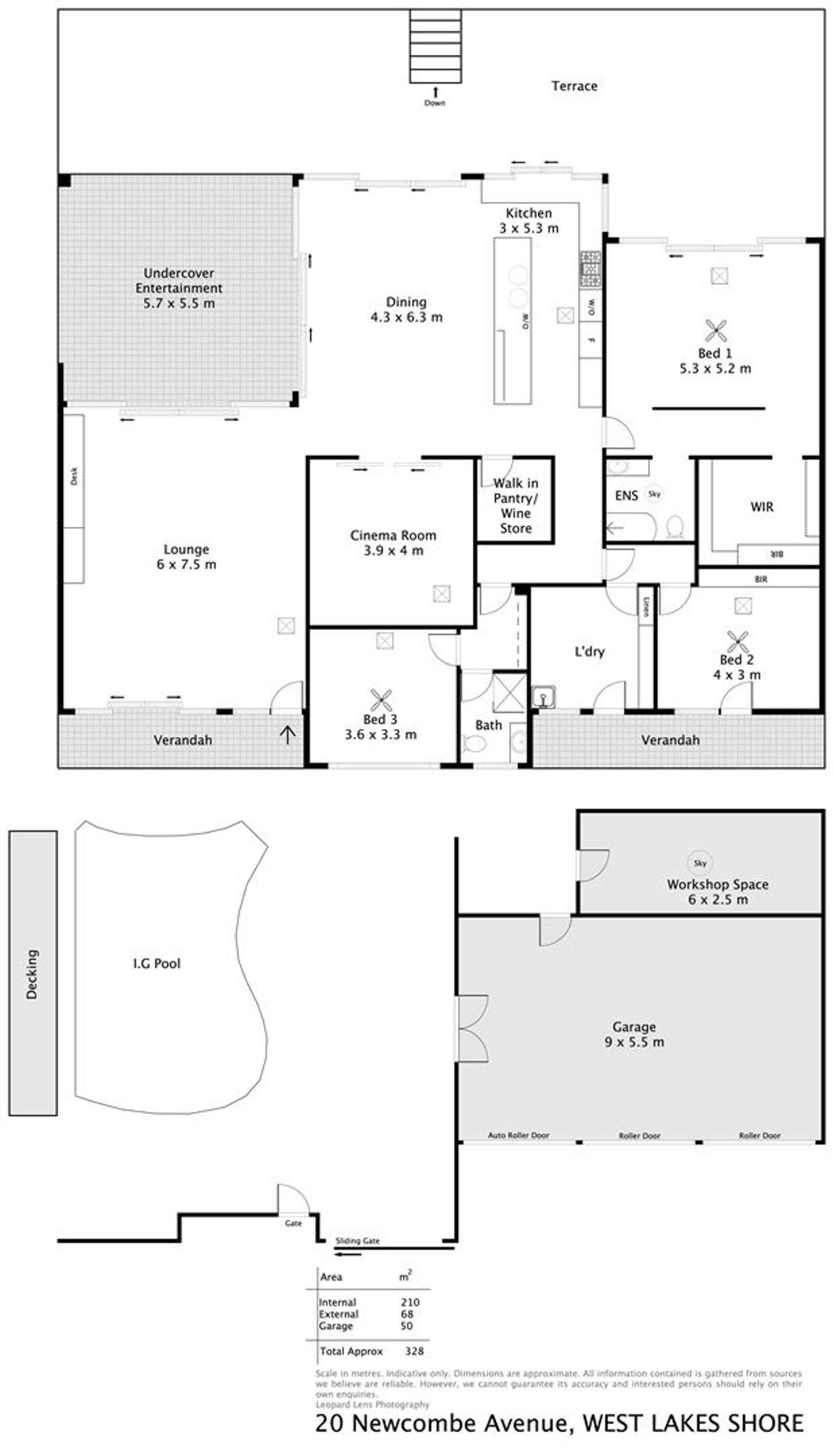 Floorplan of Homely house listing, 20 Newcombe Avenue, West Lakes Shore SA 5020