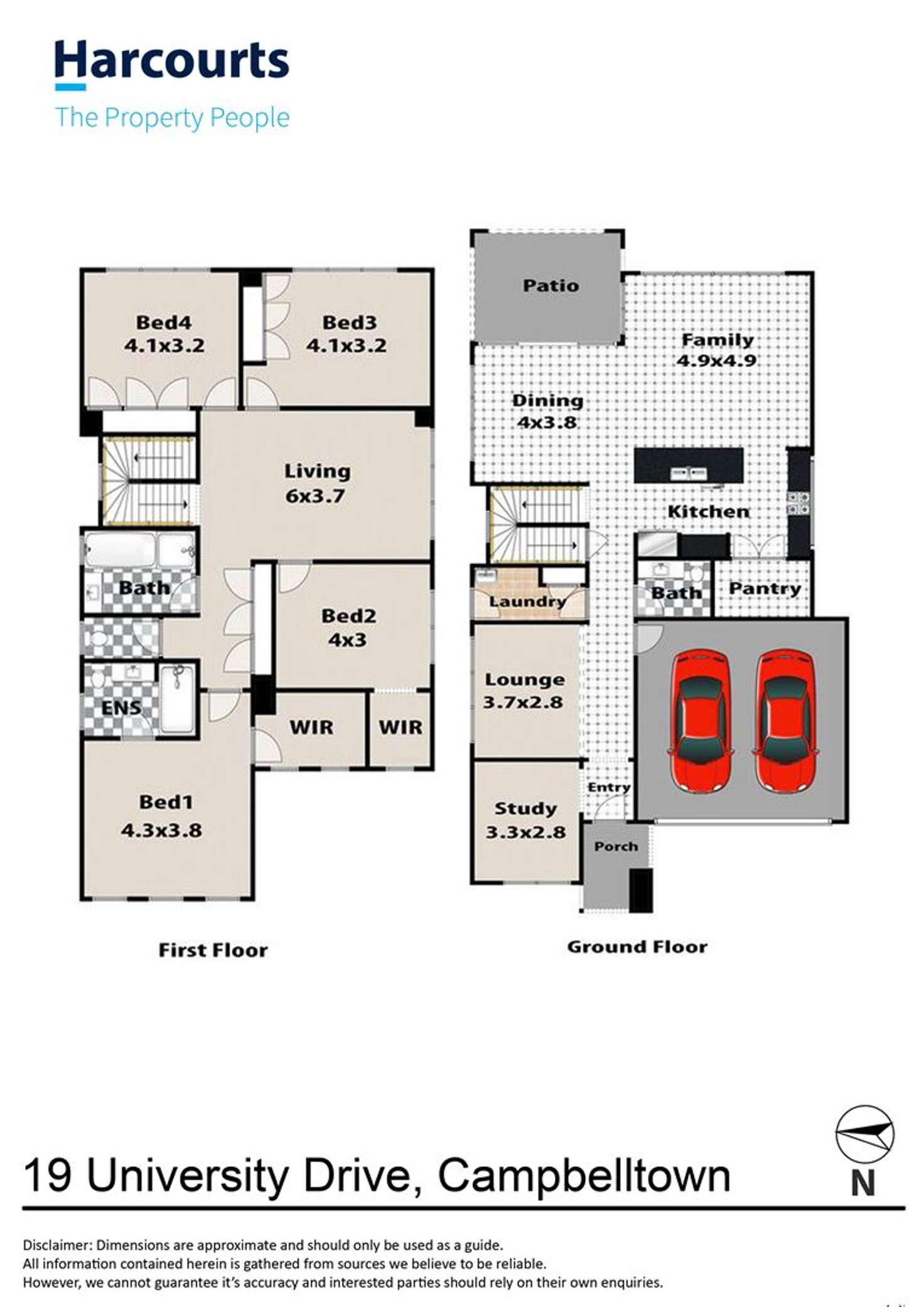 Floorplan of Homely house listing, 19 University Drive, Campbelltown NSW 2560