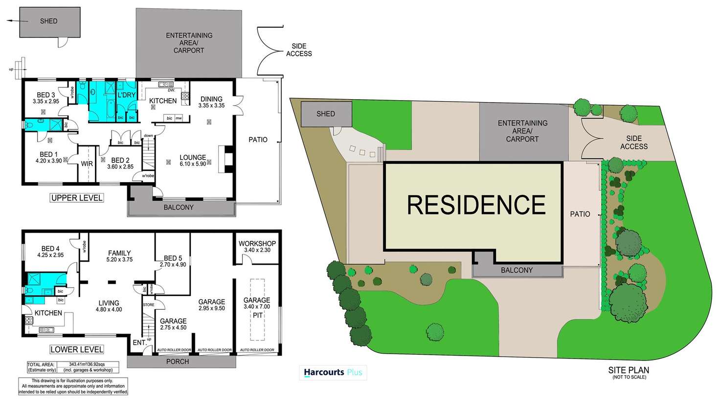 Floorplan of Homely house listing, 40 Jervois Terrace, Marino SA 5049