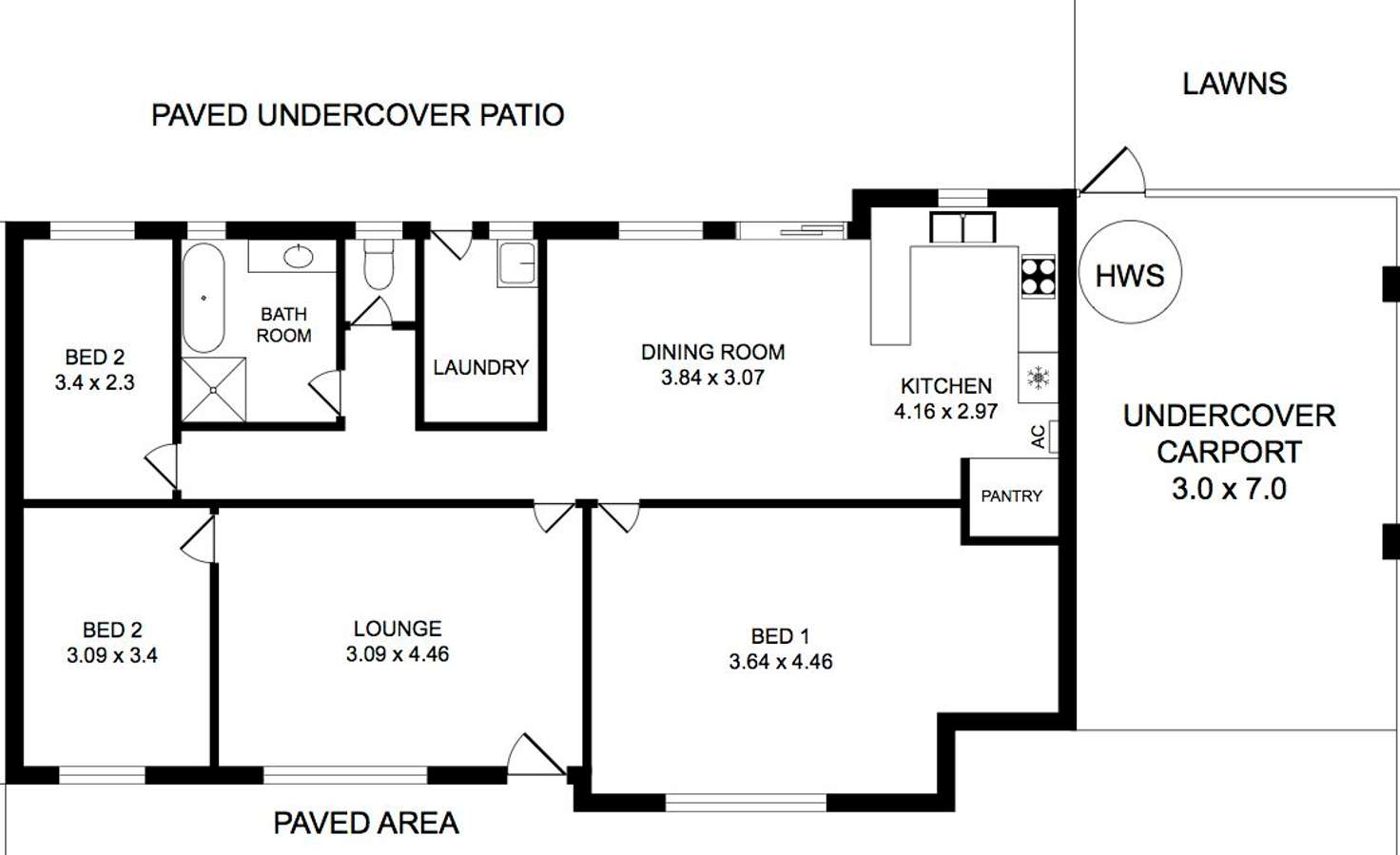Floorplan of Homely house listing, 47 Irving Road, Aldinga Beach SA 5173