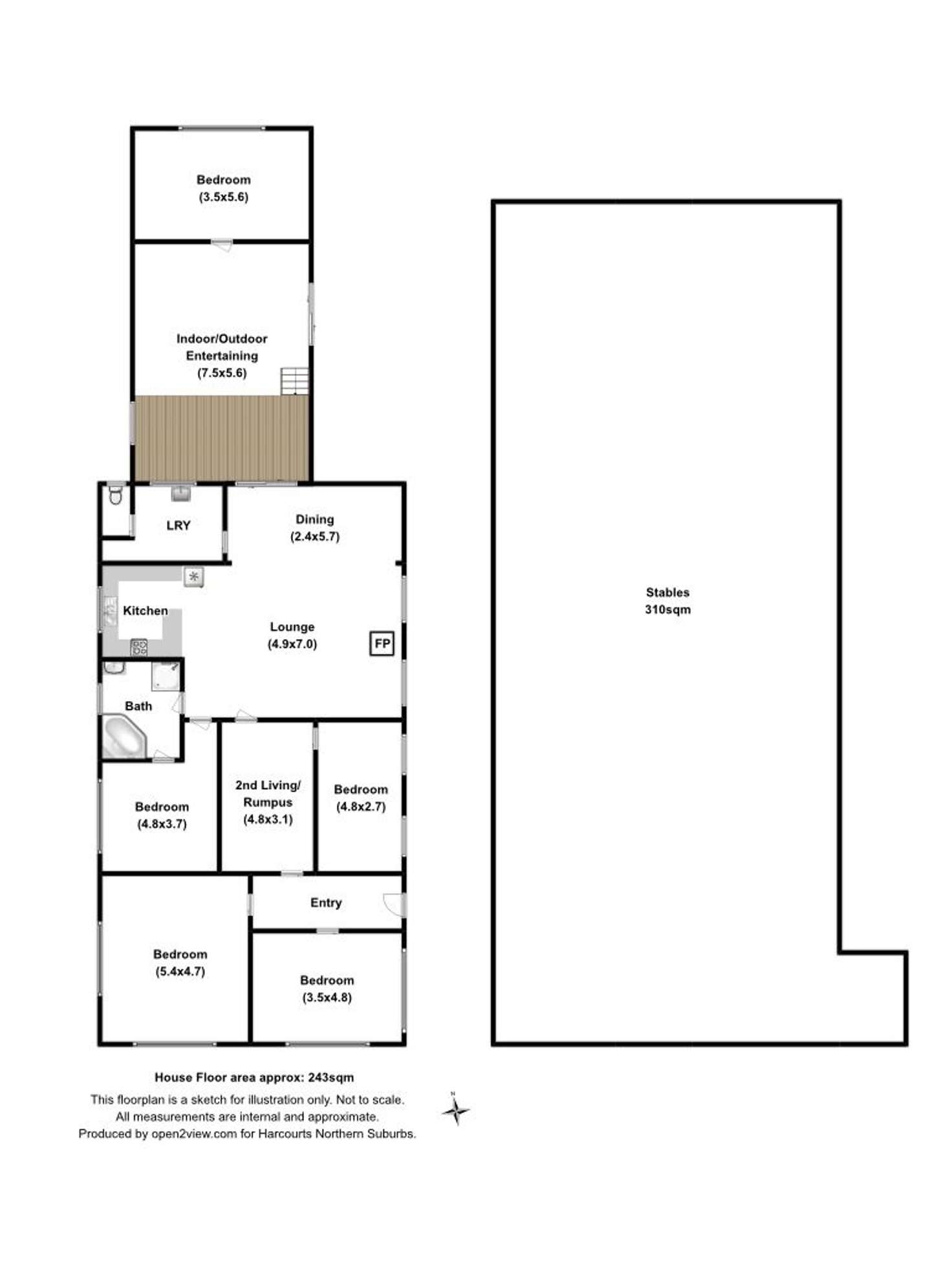 Floorplan of Homely house listing, 110 Elderslie Road, Brighton TAS 7030
