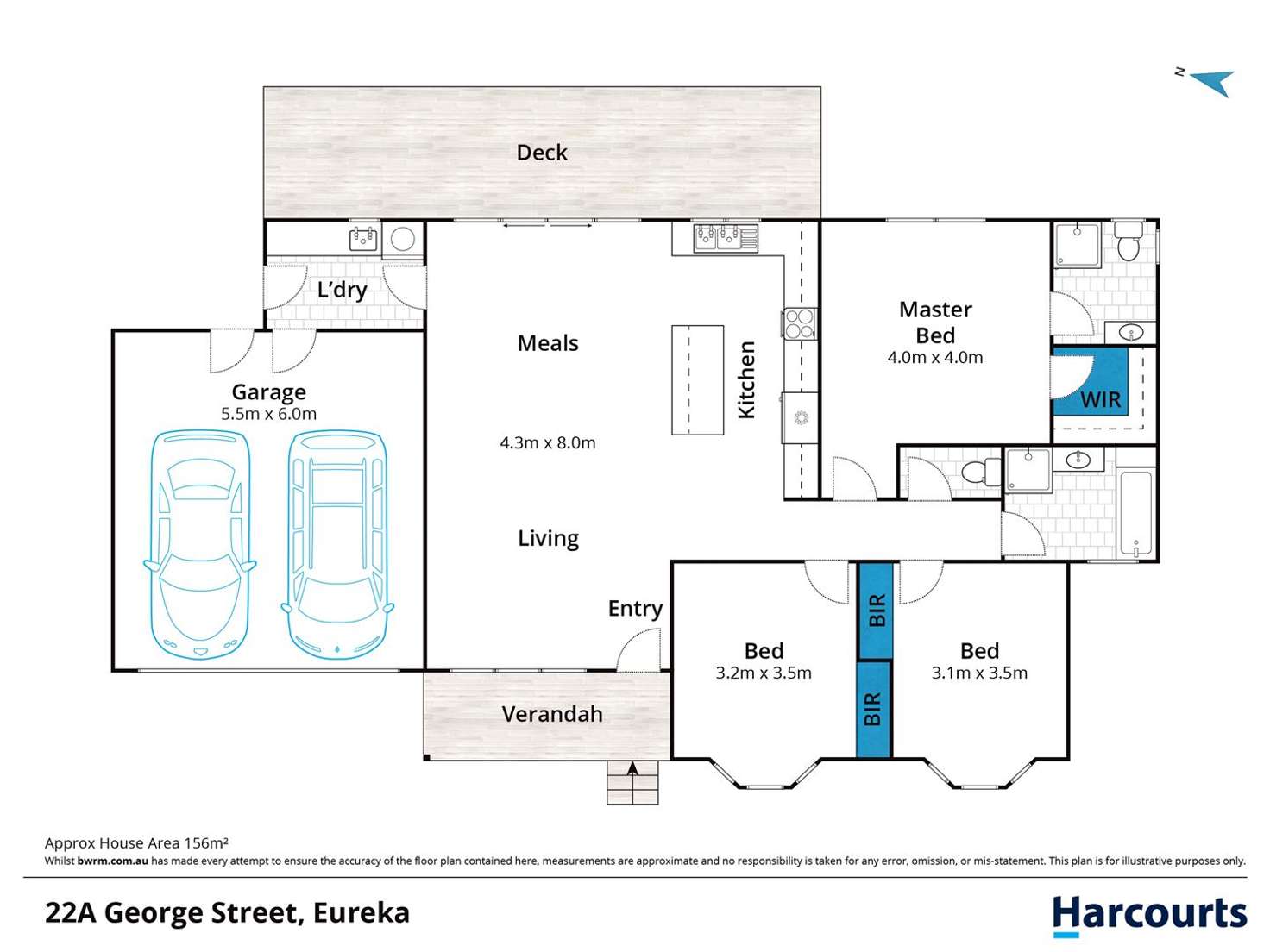 Floorplan of Homely house listing, 2/22 George Street, Ballarat East VIC 3350