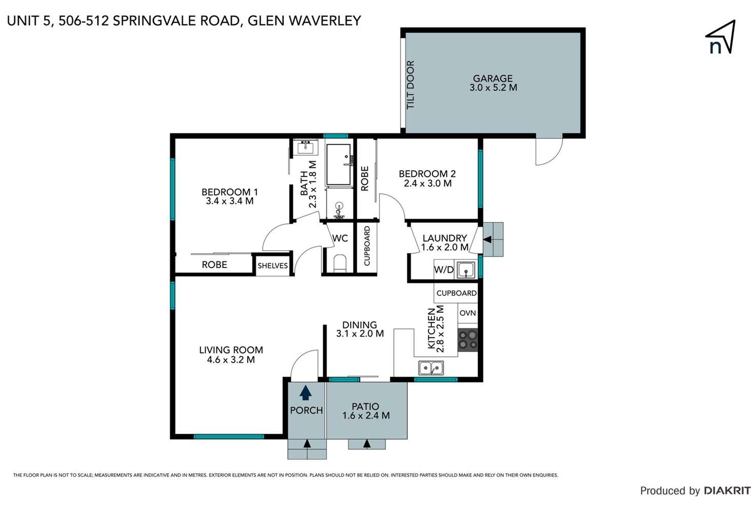 Floorplan of Homely unit listing, 5/506-512 Springvale Road, Glen Waverley VIC 3150
