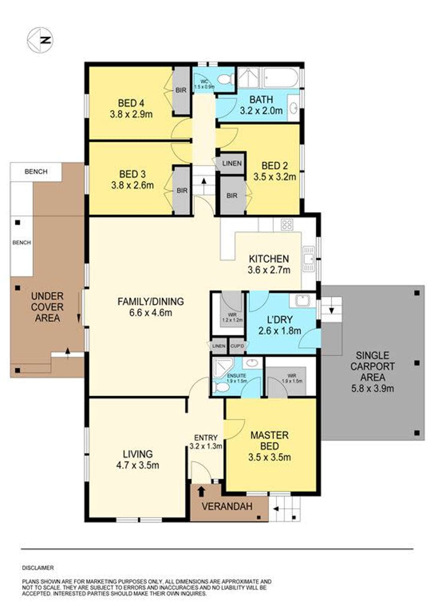 Floorplan of Homely house listing, 2 Leerama Court, Black Hill VIC 3350