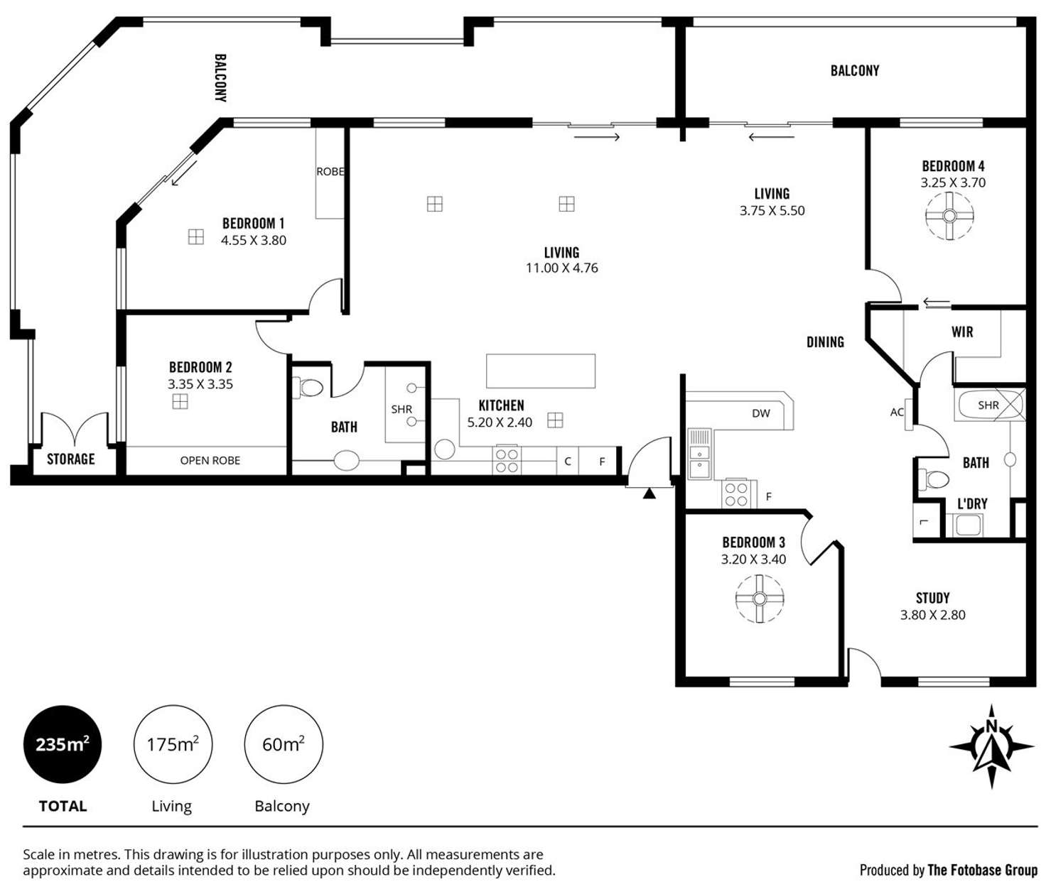 Floorplan of Homely apartment listing, 19/422 Pulteney Street, Adelaide SA 5000