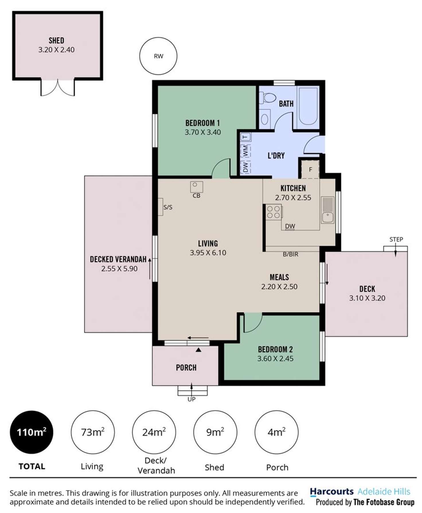 Floorplan of Homely house listing, 2/1 Marianna Street, Echunga SA 5153