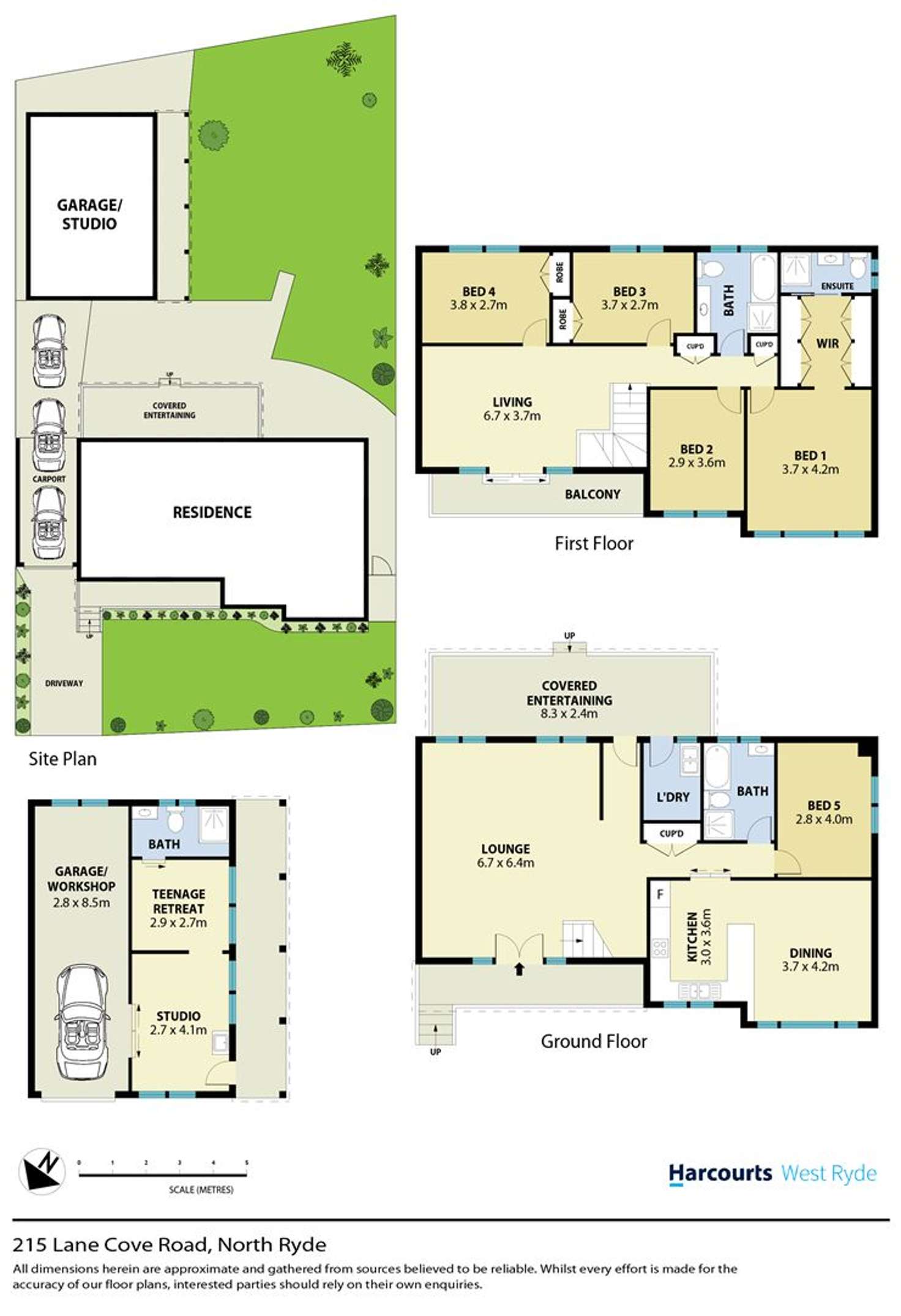 Floorplan of Homely house listing, 215 Lane Cove Road, North Ryde NSW 2113