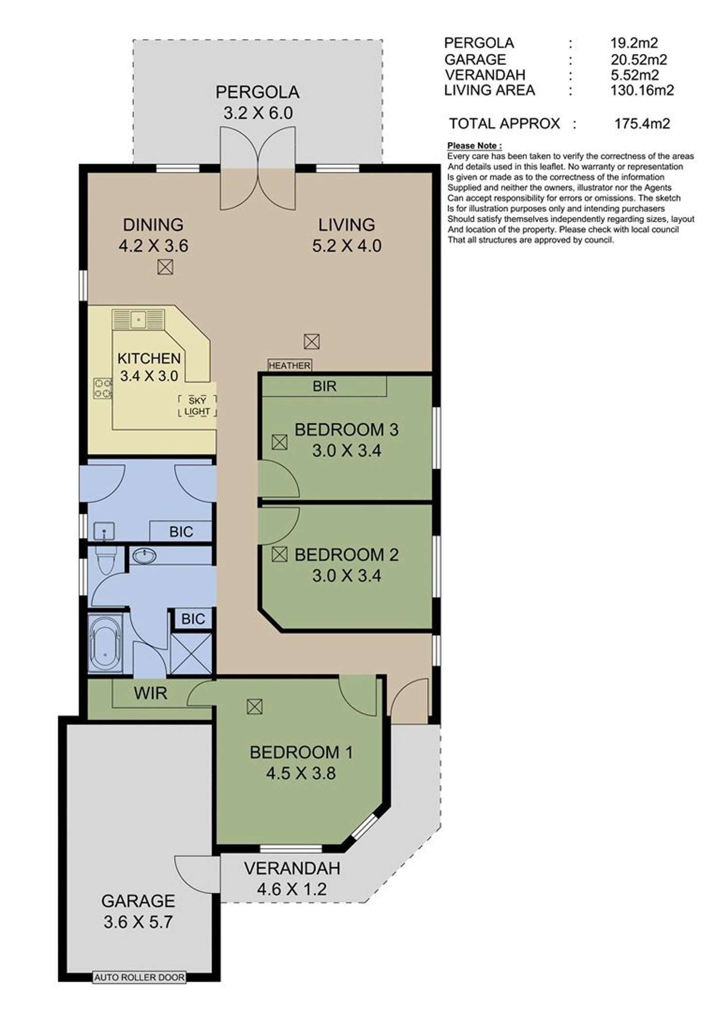 Floorplan of Homely house listing, 13 Marles Court, Brooklyn Park SA 5032