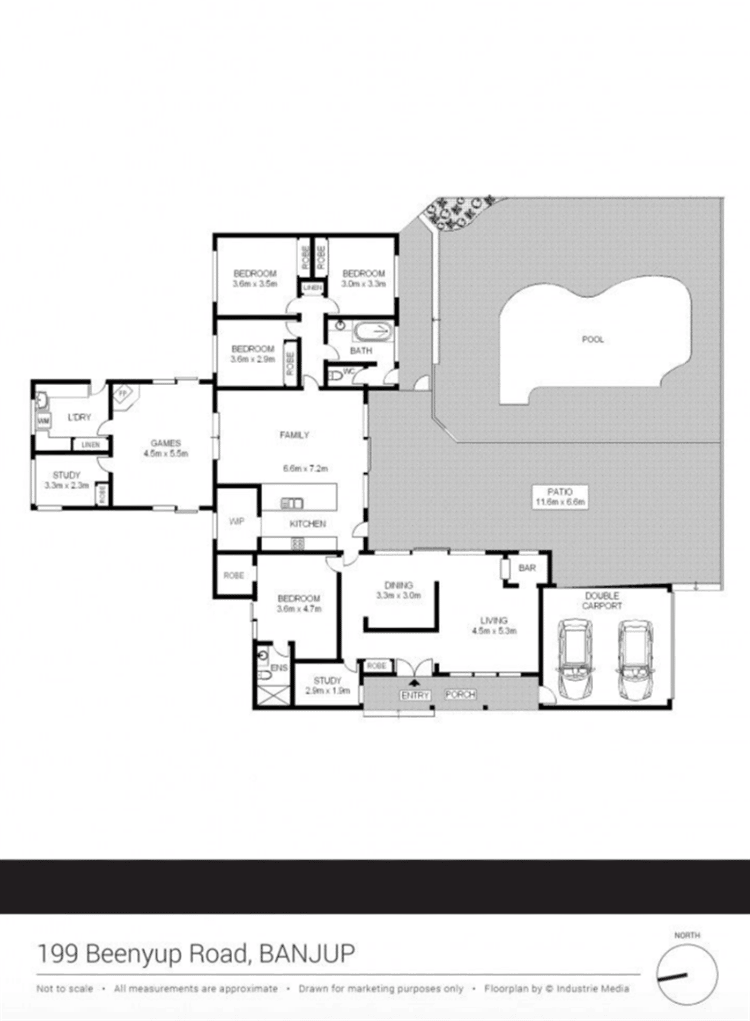 Floorplan of Homely house listing, 199 Beenyup Road, Banjup WA 6164