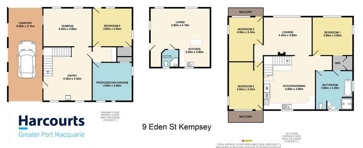 Floorplan of Homely house listing, 9 Eden Street, Kempsey NSW 2440