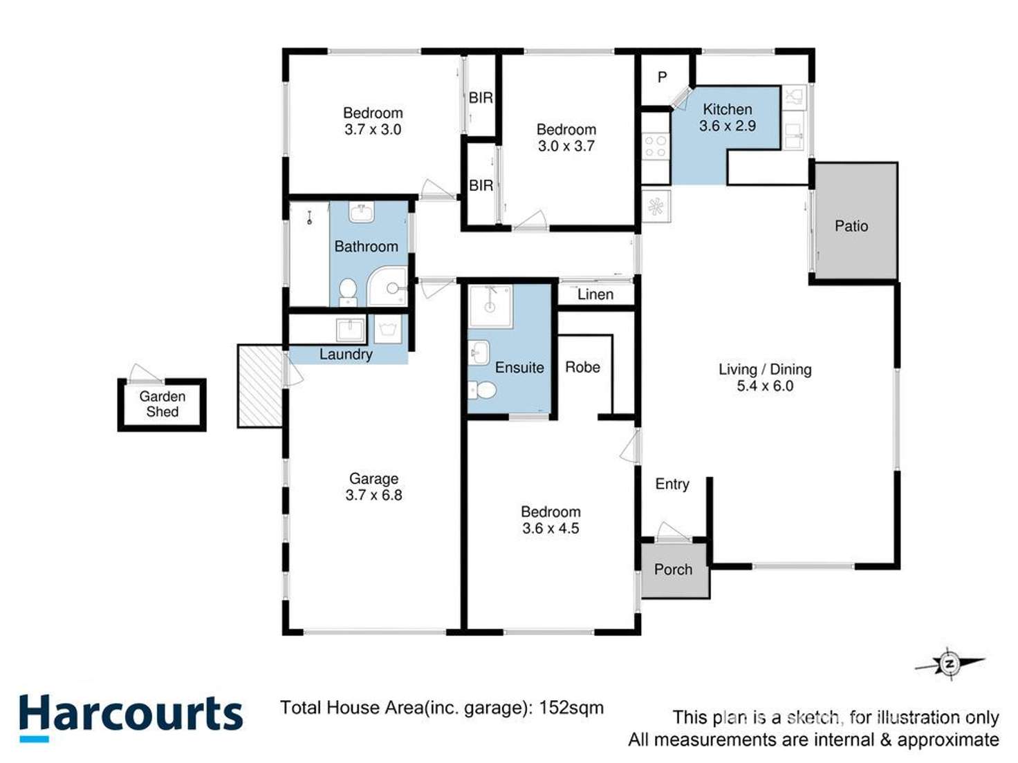 Floorplan of Homely unit listing, 5/17 Sandstone Grove, Blackmans Bay TAS 7052