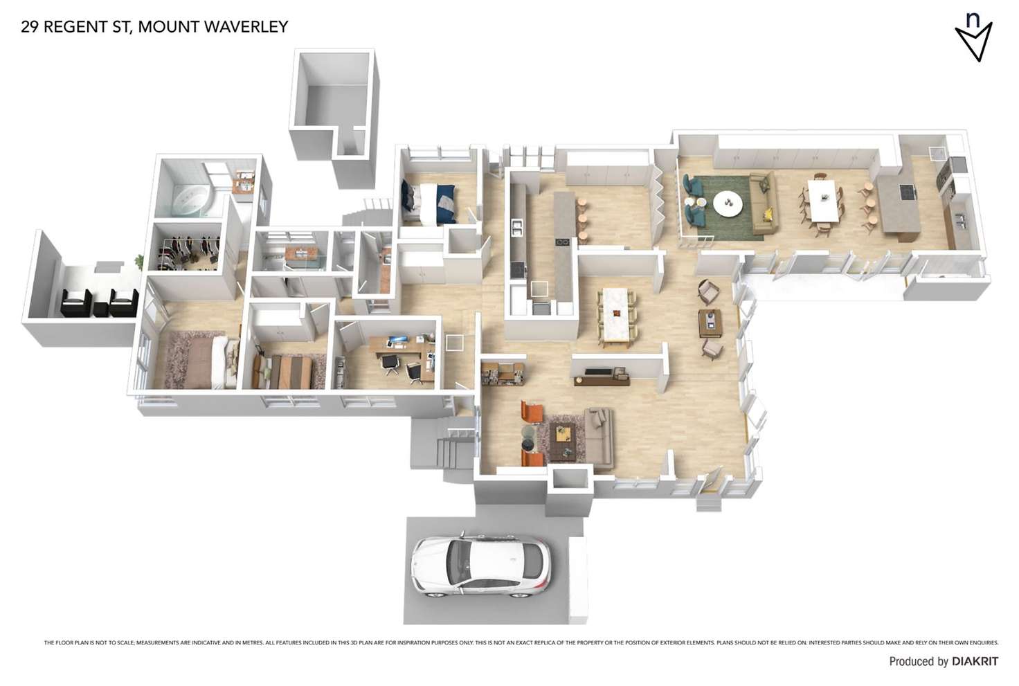 Floorplan of Homely house listing, 29 Regent Street, Mount Waverley VIC 3149