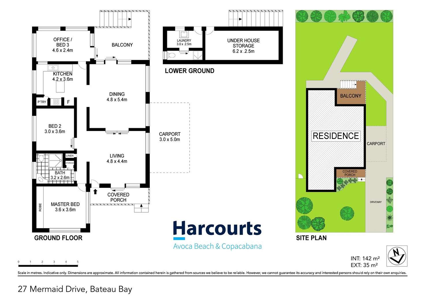 Floorplan of Homely house listing, 27 Mermaid Drive, Bateau Bay NSW 2261