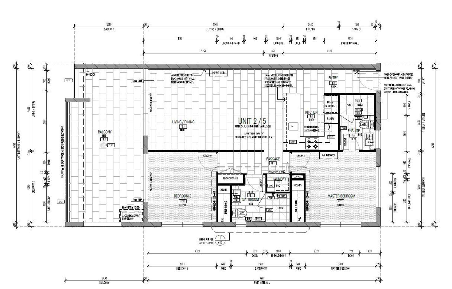 Floorplan of Homely unit listing, 2/17 Burnley Street, Newmarket QLD 4051