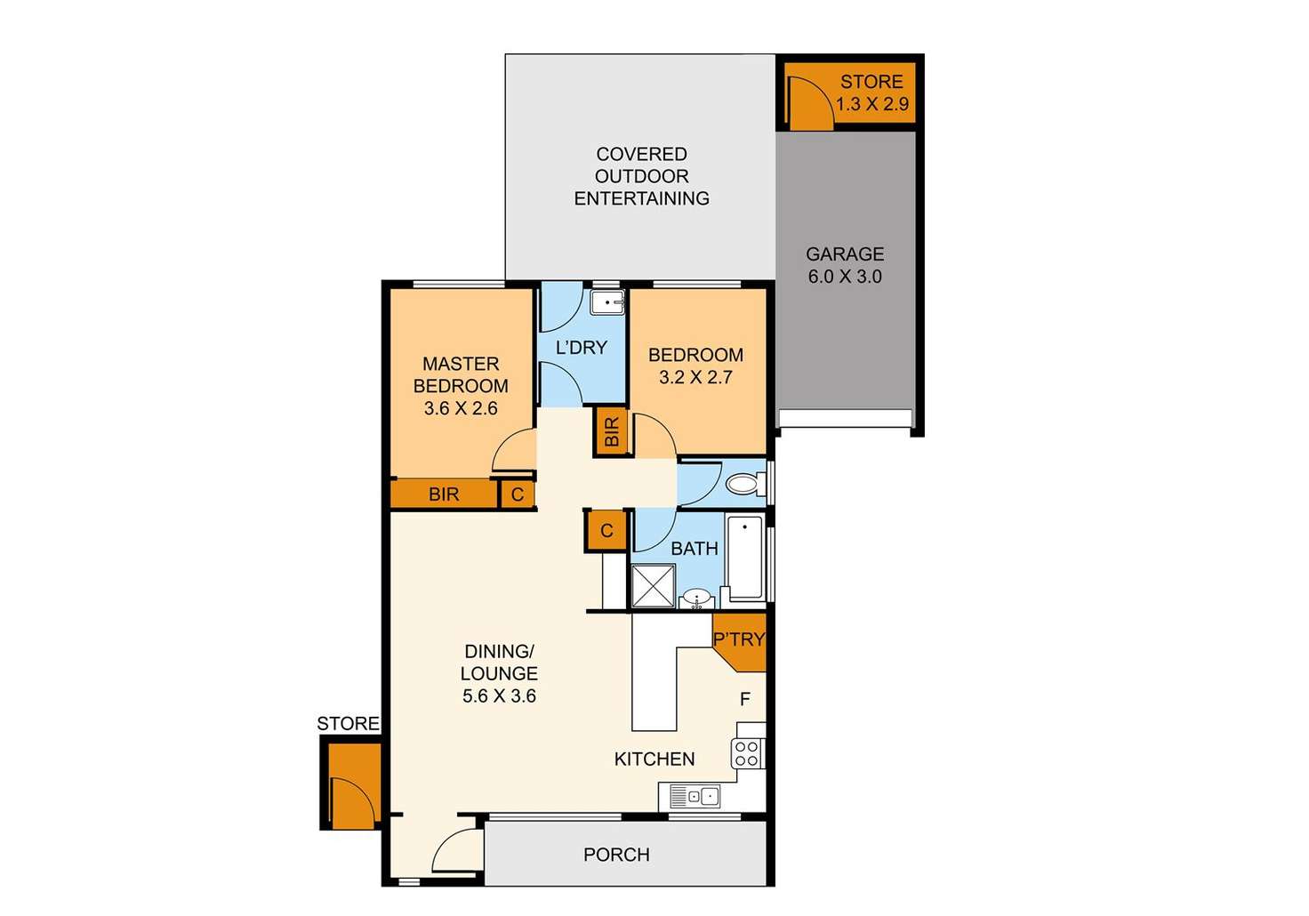 Floorplan of Homely unit listing, 12/12-14 Hamilton Road, Bayswater North VIC 3153