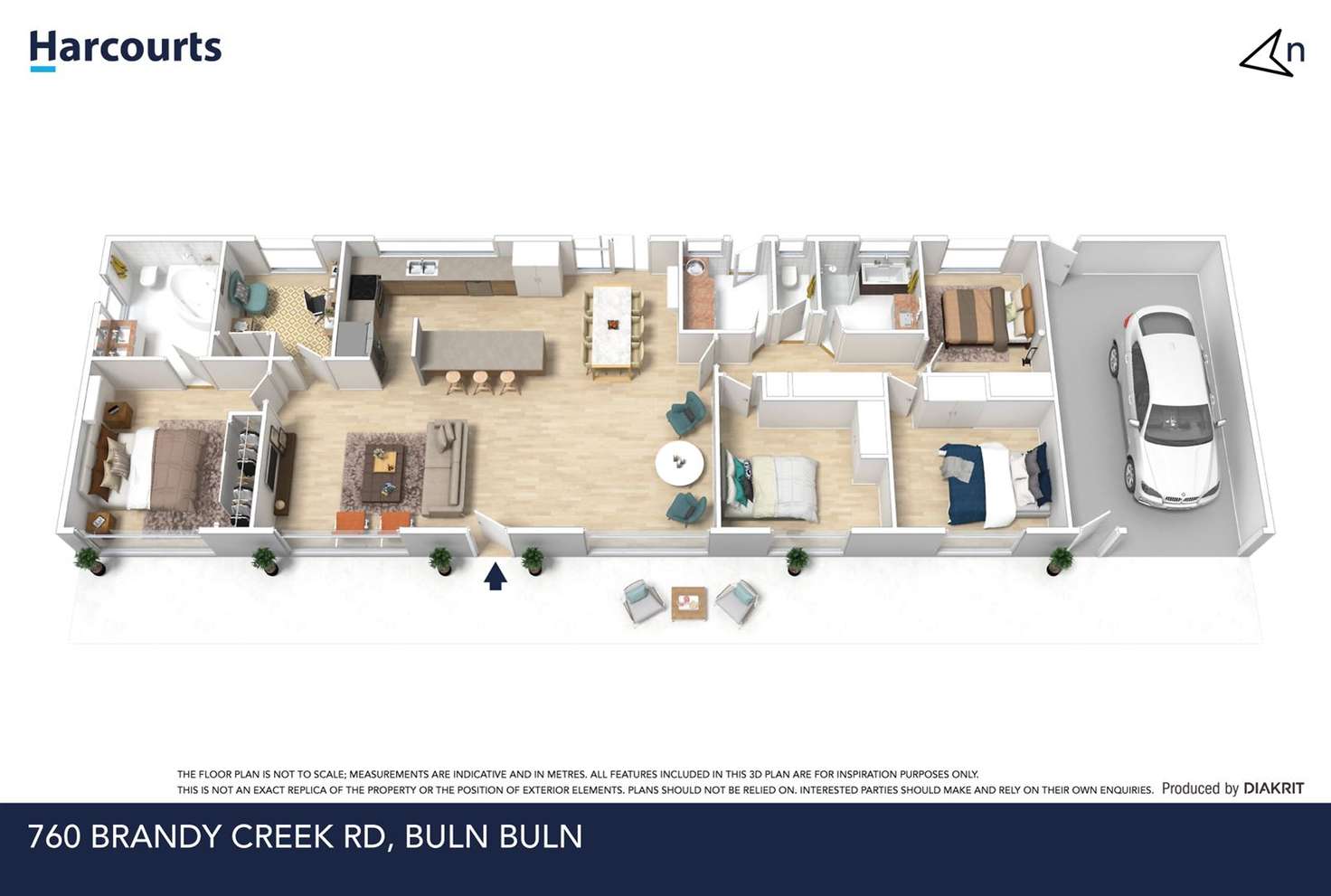 Floorplan of Homely house listing, 760 Brandy Creek Road, Buln Buln VIC 3821