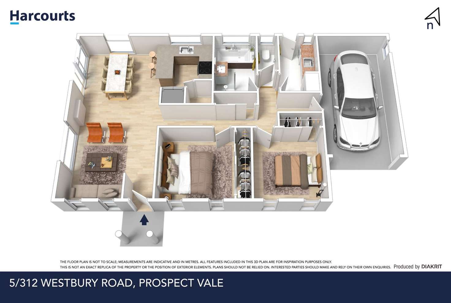 Floorplan of Homely unit listing, 5/312 Westbury Road,, Prospect Vale TAS 7250