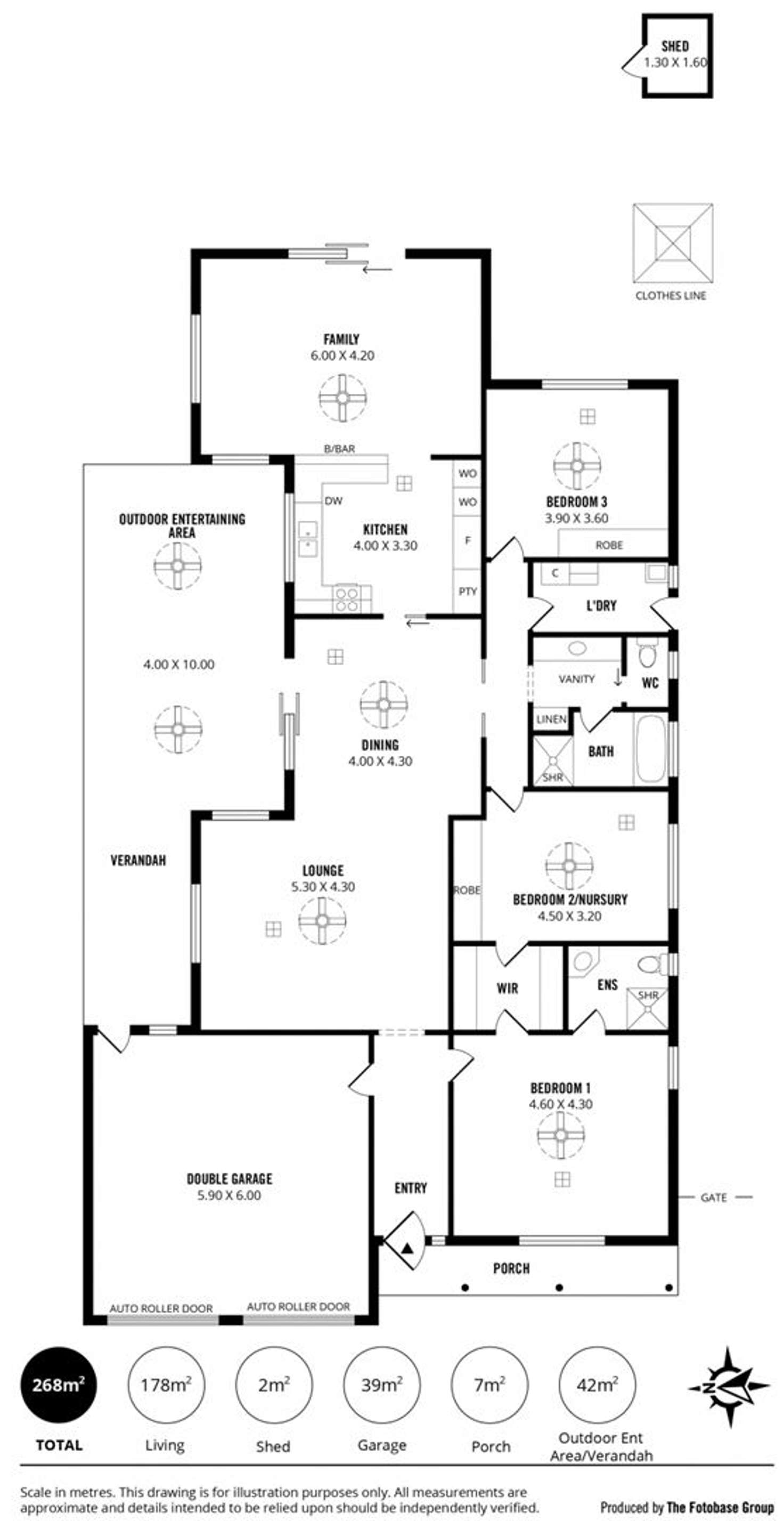 Floorplan of Homely house listing, 19 County Street, Hillcrest SA 5086