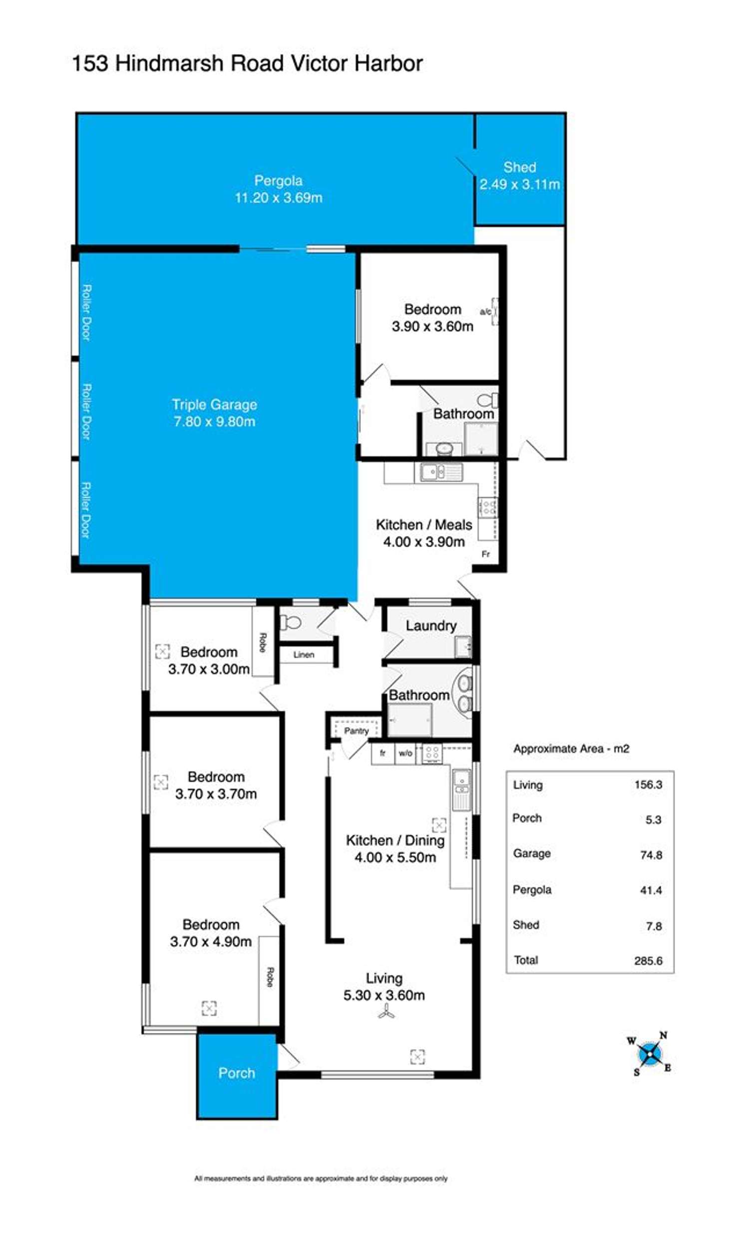 Floorplan of Homely house listing, 153 Hindmarsh Road, Victor Harbor SA 5211