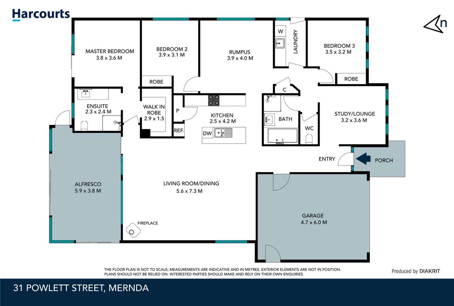 Floorplan of Homely house listing, 31 Powlett Street, Mernda VIC 3754