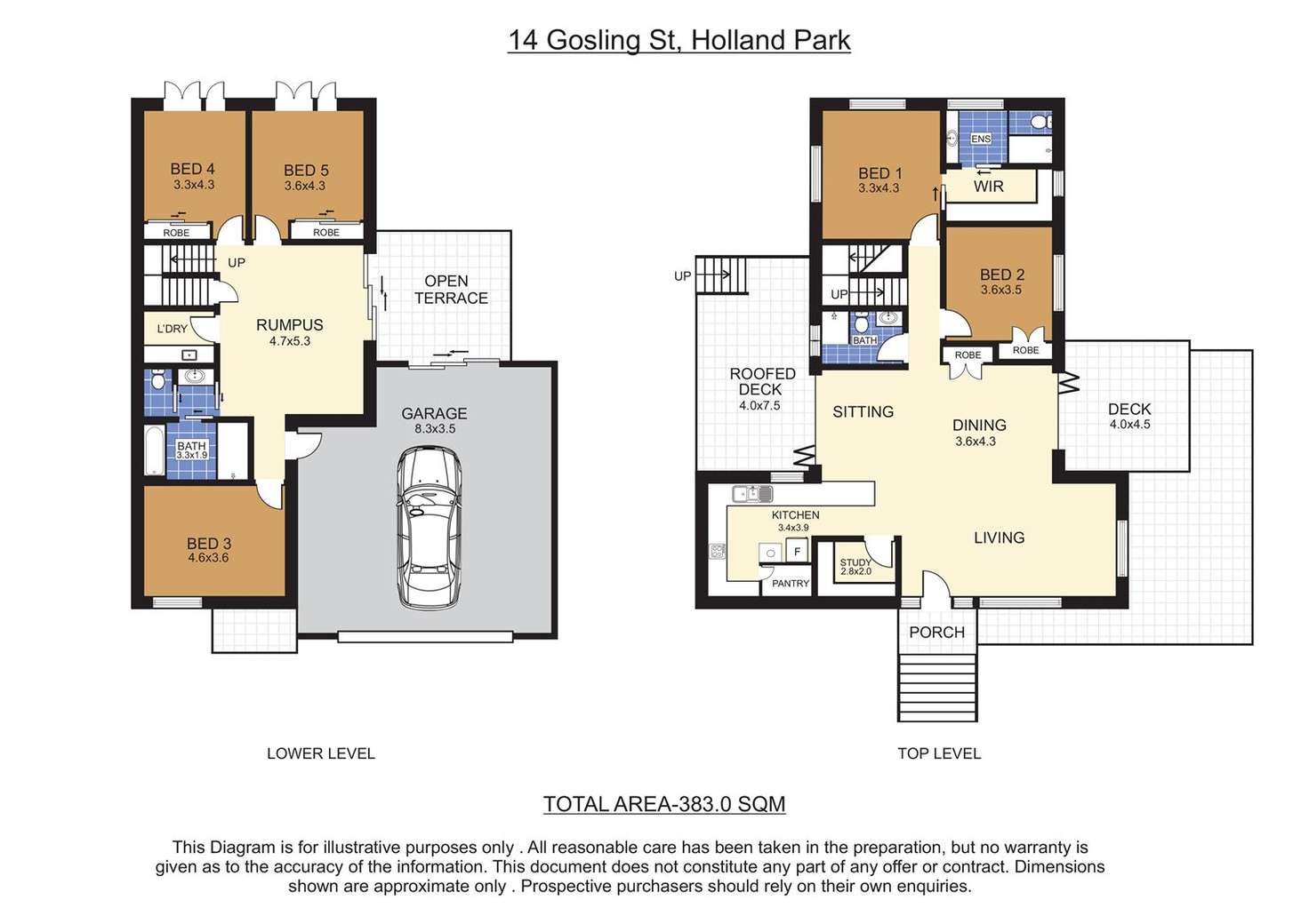 Floorplan of Homely house listing, 14 Gosling Street, Holland Park QLD 4121