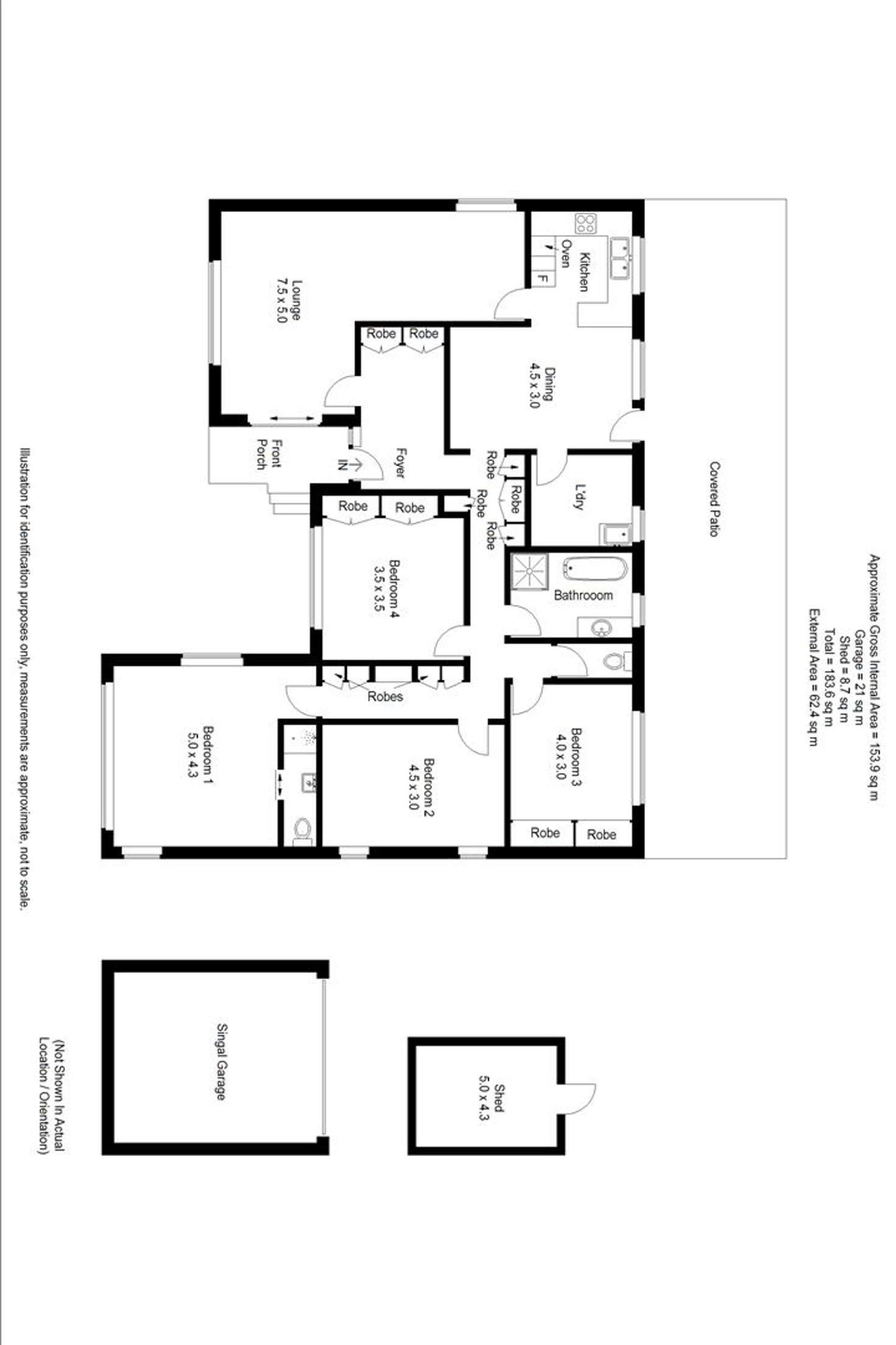 Floorplan of Homely house listing, 3 Scott Street, Beauty Point TAS 7270