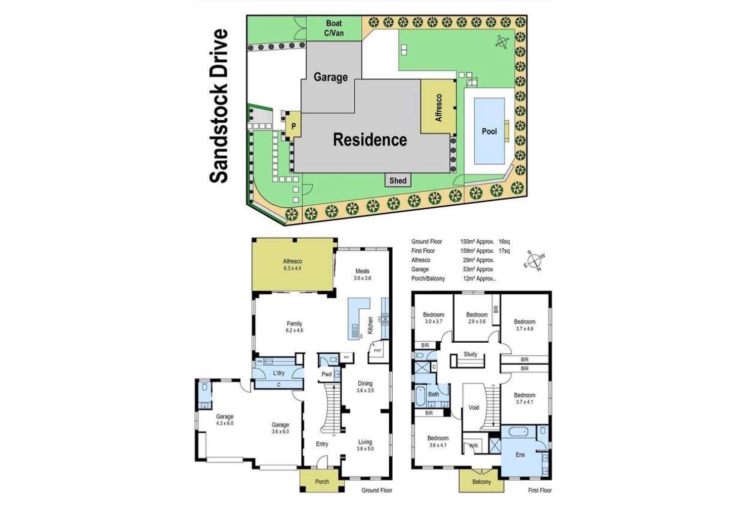 Floorplan of Homely house listing, 19 Sandstock Drive, Warragul VIC 3820