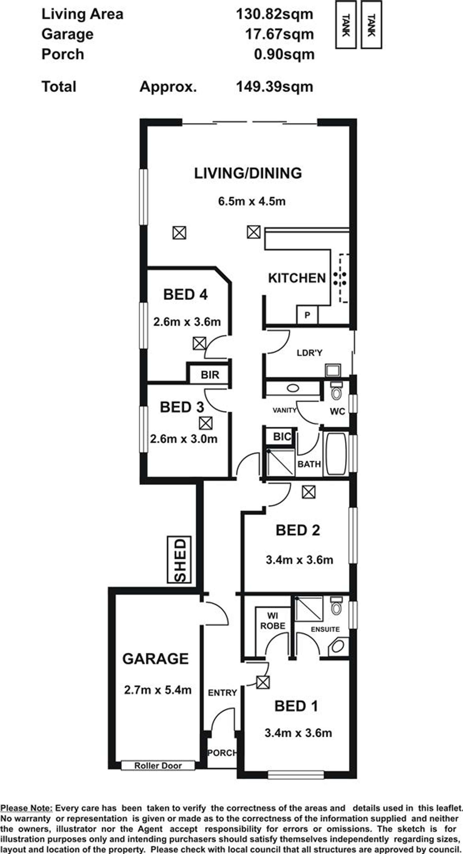 Floorplan of Homely house listing, 16A Stuart Street, Dernancourt SA 5075