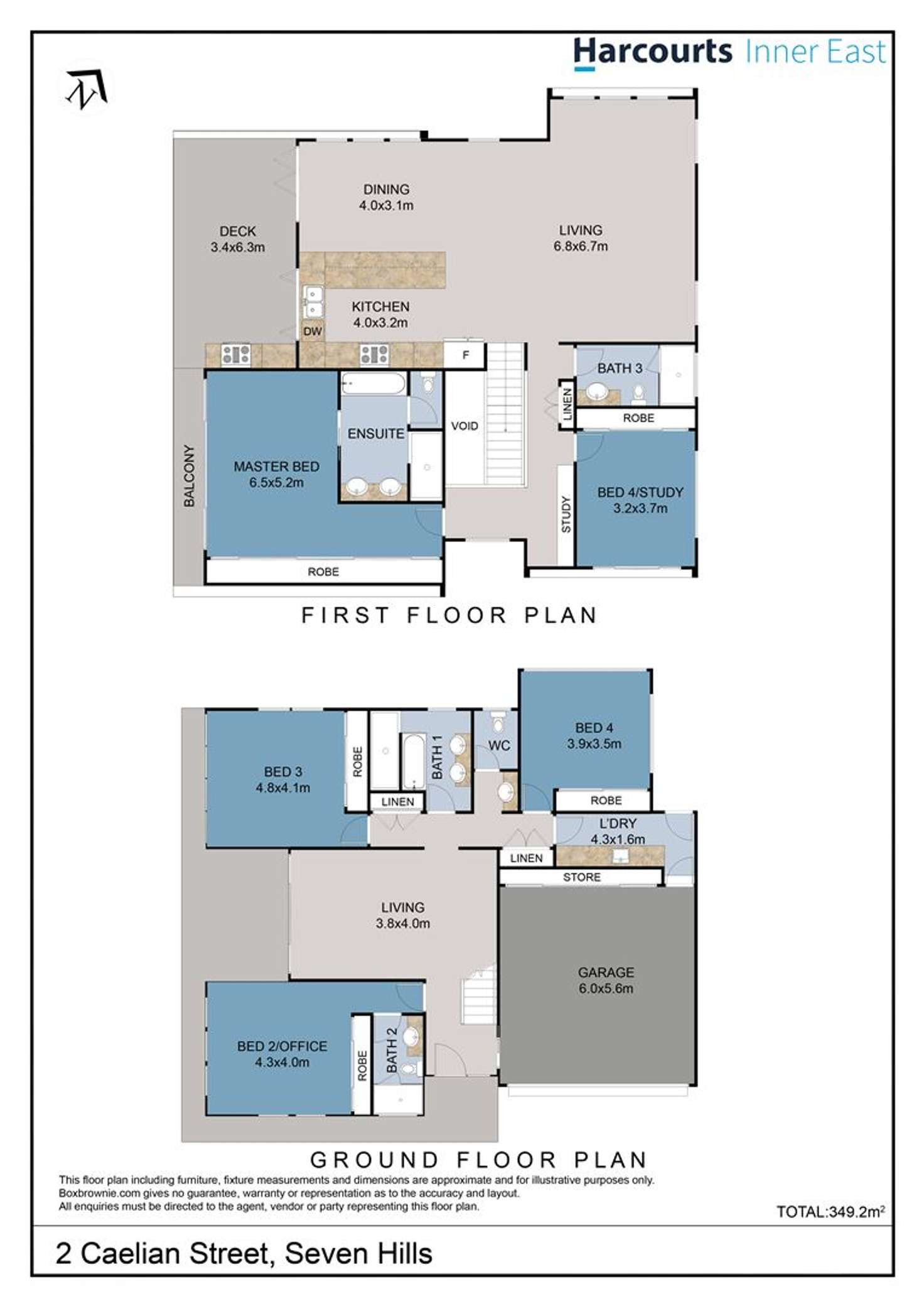 Floorplan of Homely house listing, 2 Caelian Street, Seven Hills QLD 4170