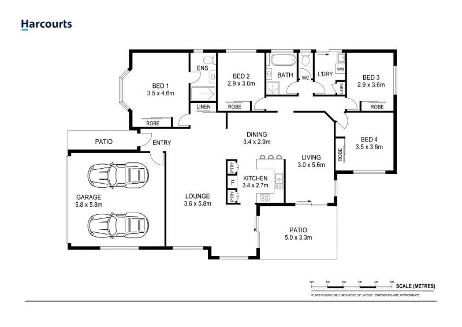 Floorplan of Homely house listing, 5 Sepia Place, Griffin QLD 4503