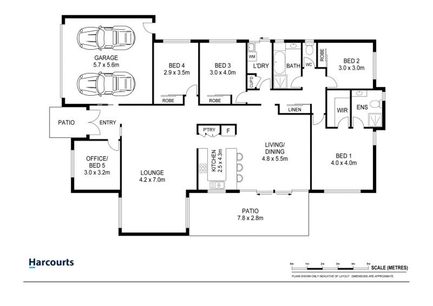 Floorplan of Homely house listing, 47 Turquoise Crescent, Griffin QLD 4503