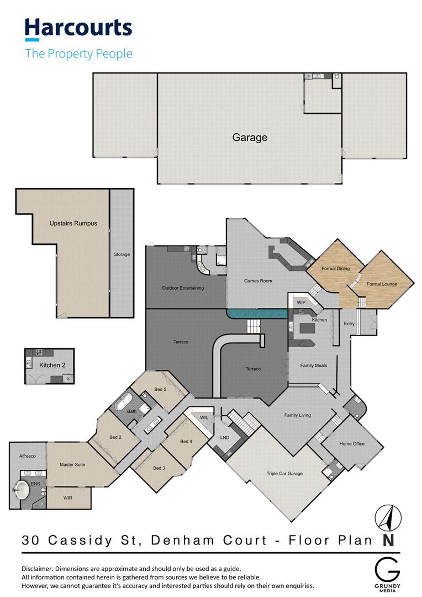 Floorplan of Homely house listing, 30 Cassidy Street, Denham Court NSW 2565