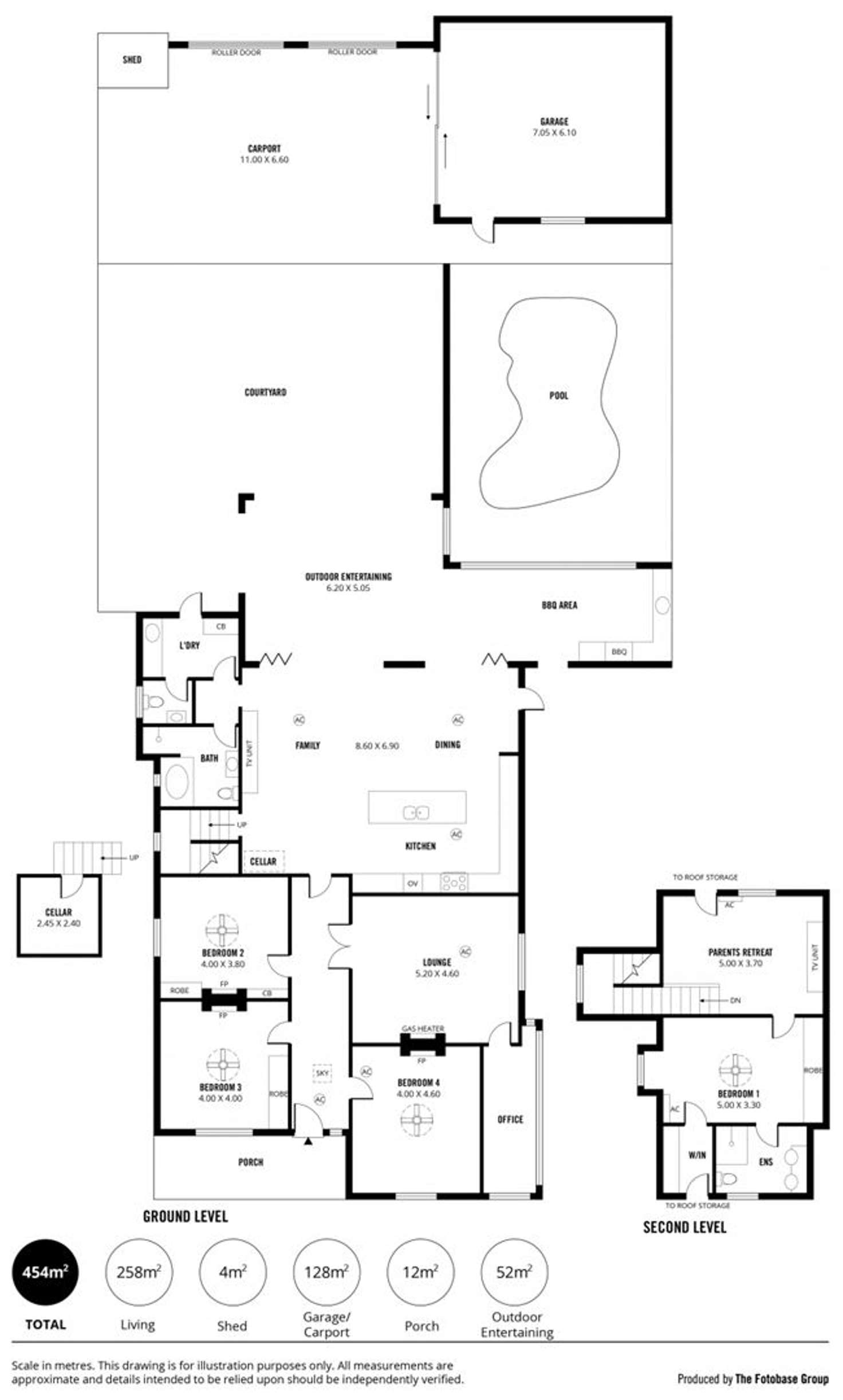 Floorplan of Homely house listing, 77 East Avenue, Clarence Park SA 5034