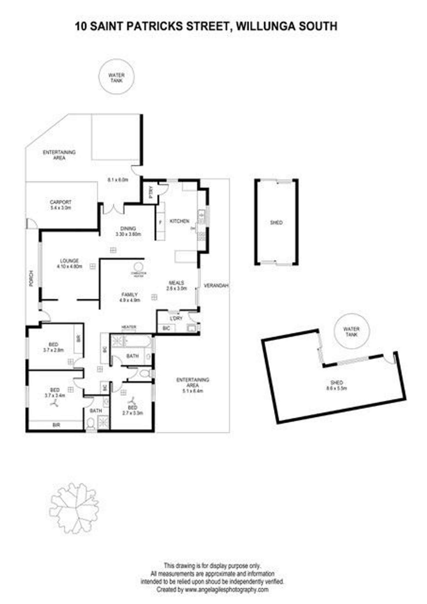 Floorplan of Homely house listing, 10 St Patricks Street, Willunga South SA 5172