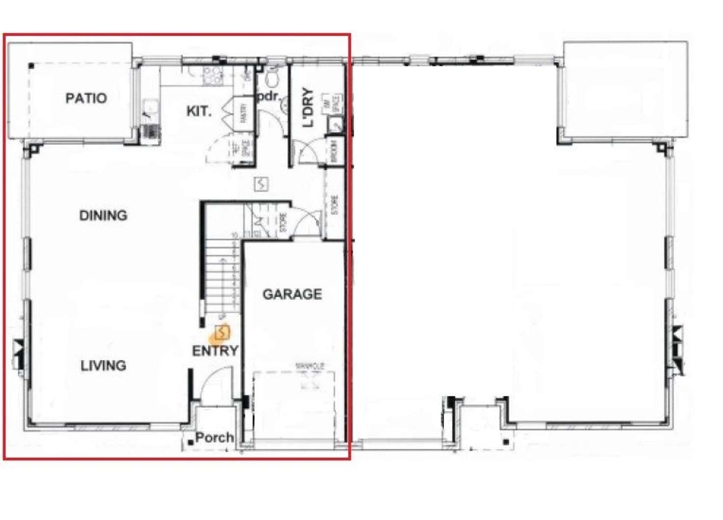 Floorplan of Homely townhouse listing, 22a Woodlight Street, Mango Hill QLD 4509