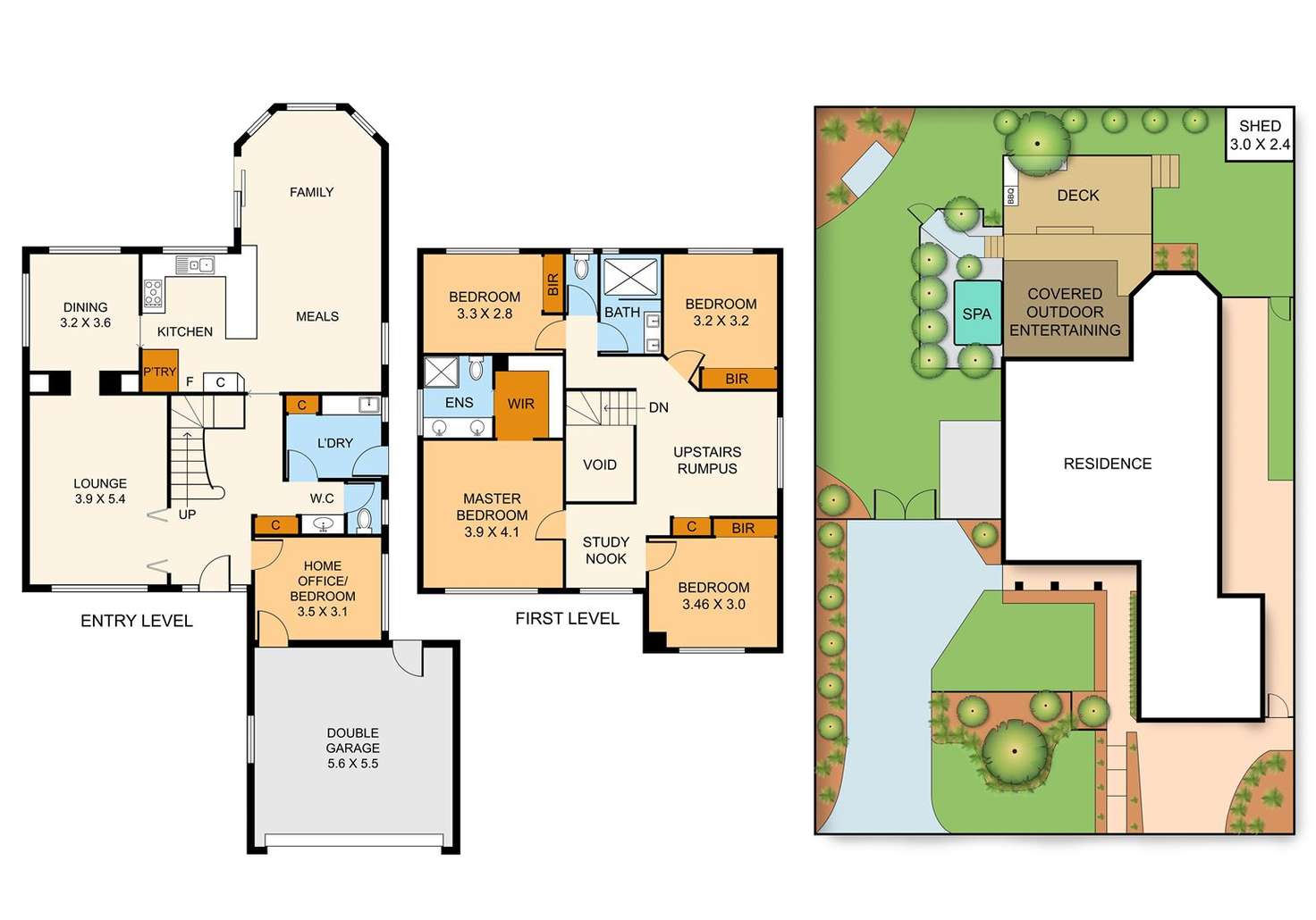 Floorplan of Homely house listing, 39 Chandra Avenue, Kilsyth South VIC 3137