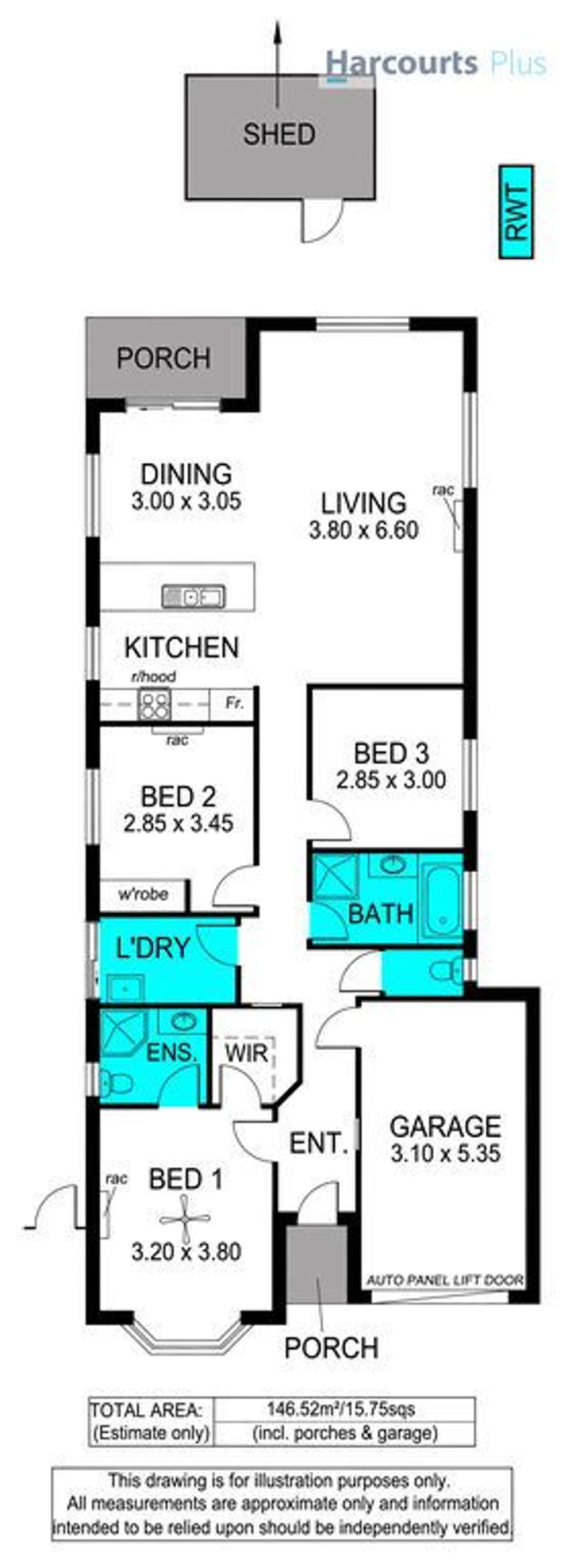 Floorplan of Homely house listing, 1A Branksome Terrace, Dover Gardens SA 5048