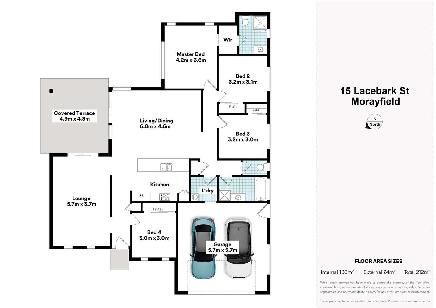 Floorplan of Homely house listing, 15 Lacebark Street, Morayfield QLD 4506