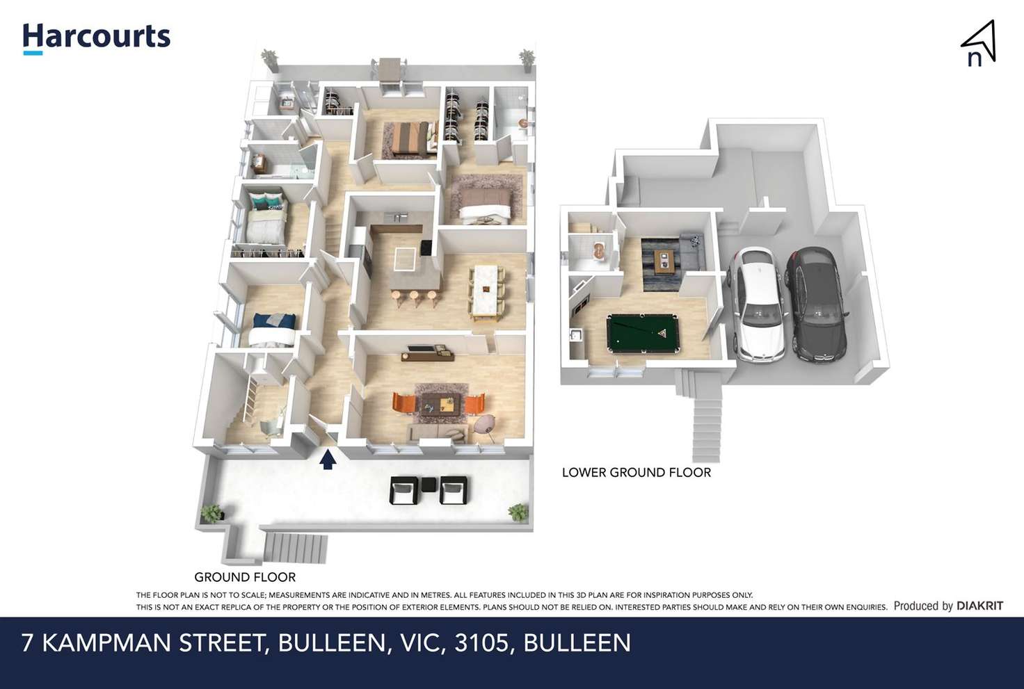Floorplan of Homely house listing, 7 Kampman Street, Bulleen VIC 3105