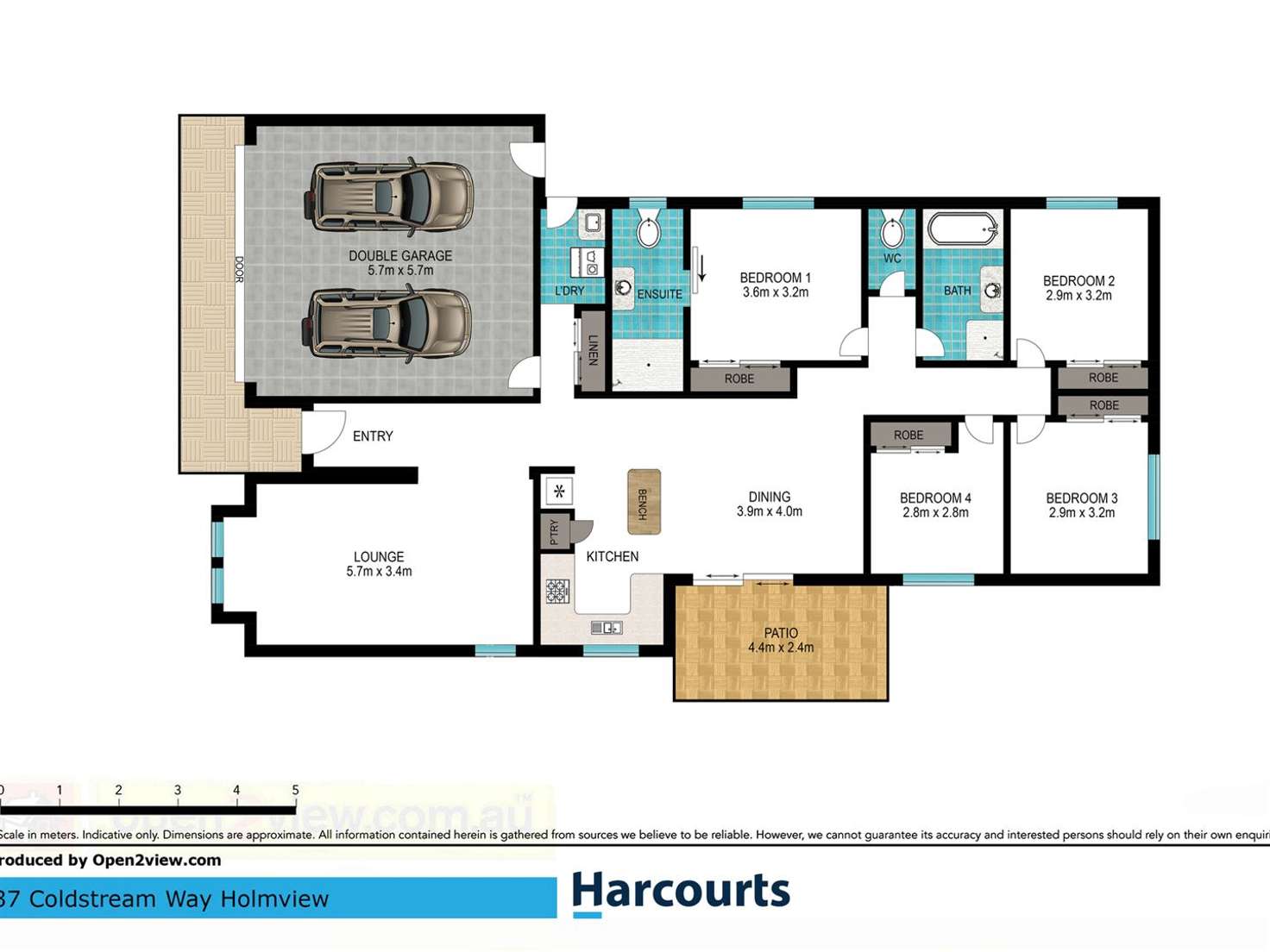 Floorplan of Homely house listing, 37 Coldstream Way, Holmview QLD 4207