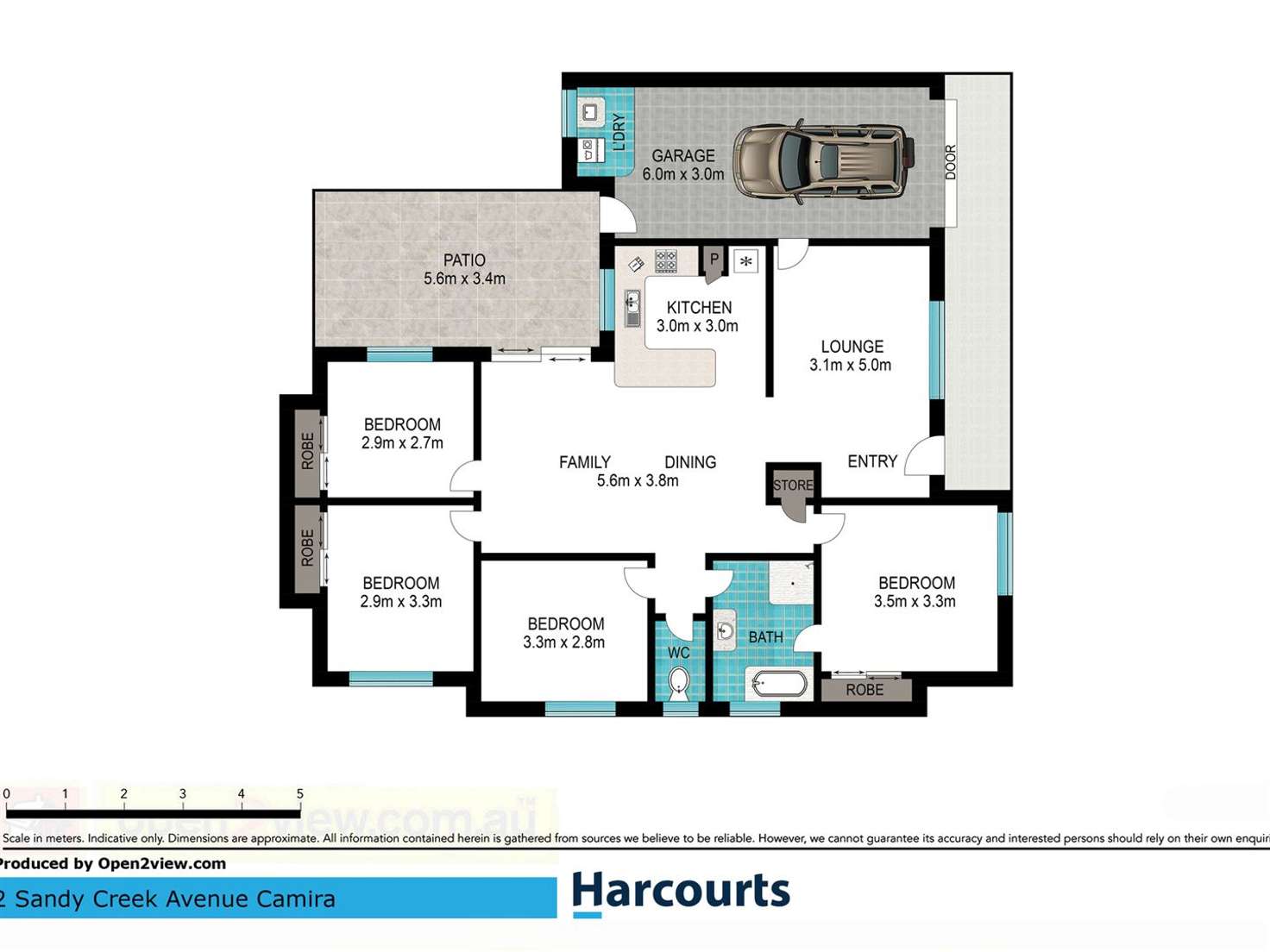 Floorplan of Homely house listing, 2 Sandy Creek Ave, Camira QLD 4300