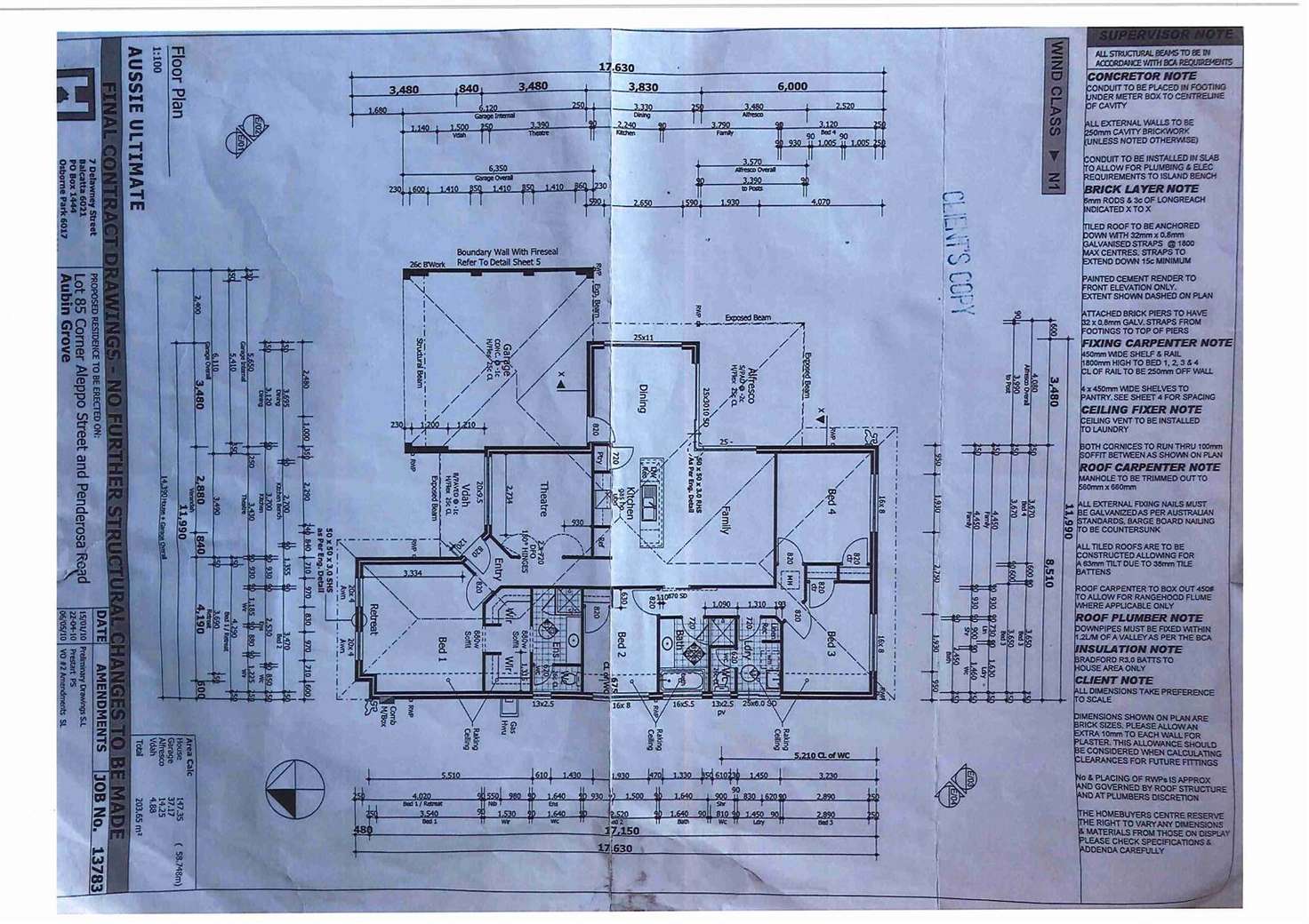 Floorplan of Homely house listing, 17 Ponderosa Road, Aubin Grove WA 6164