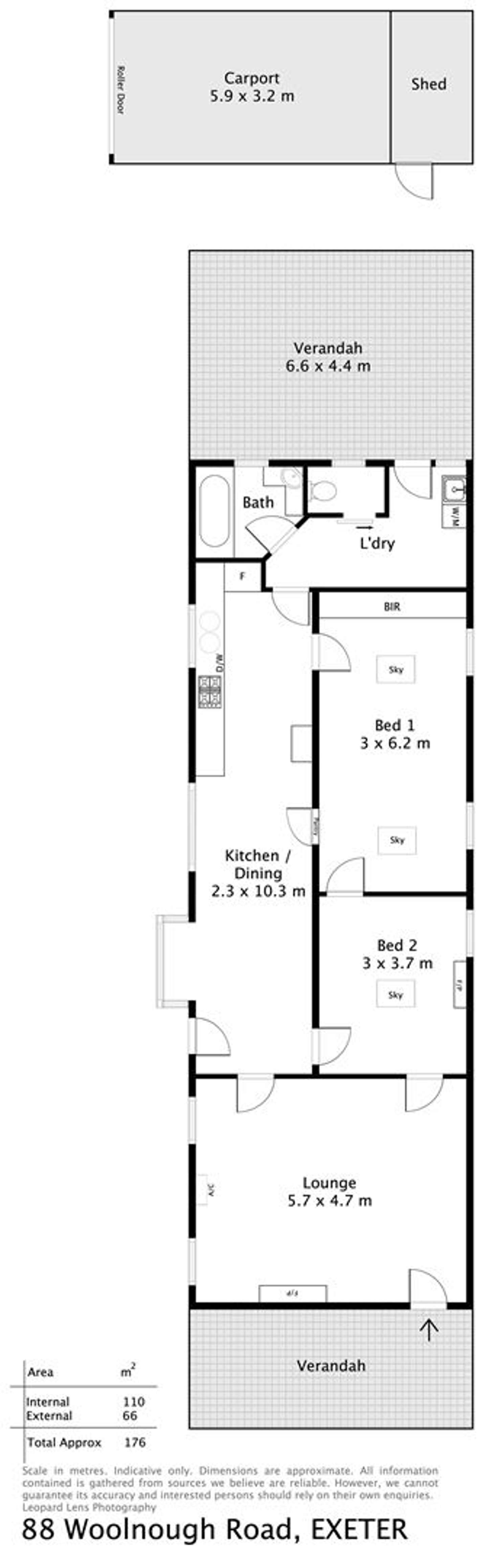 Floorplan of Homely house listing, 88 Woolnough Road, Exeter SA 5019