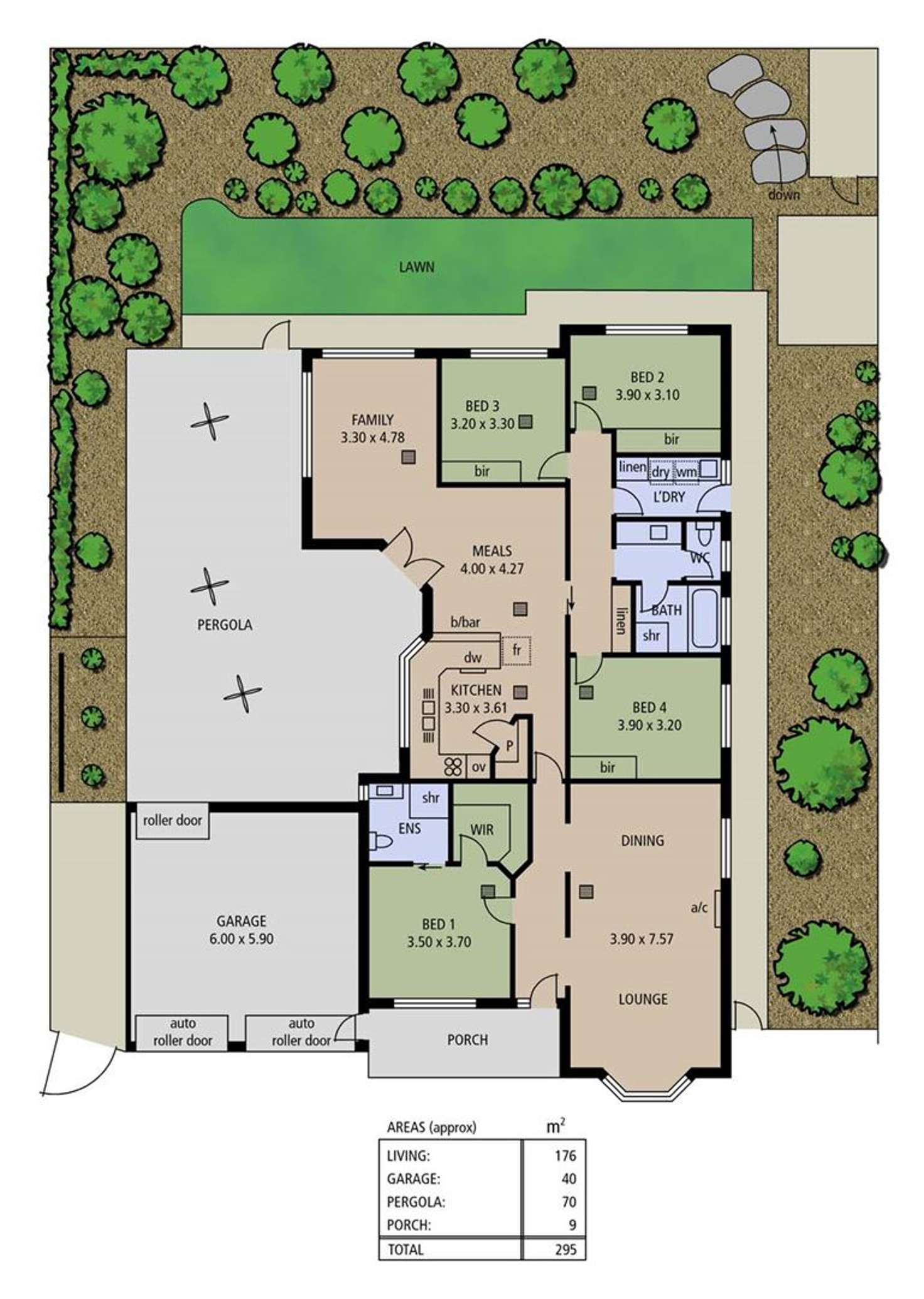 Floorplan of Homely house listing, 16 Callistemon Court, Flagstaff Hill SA 5159