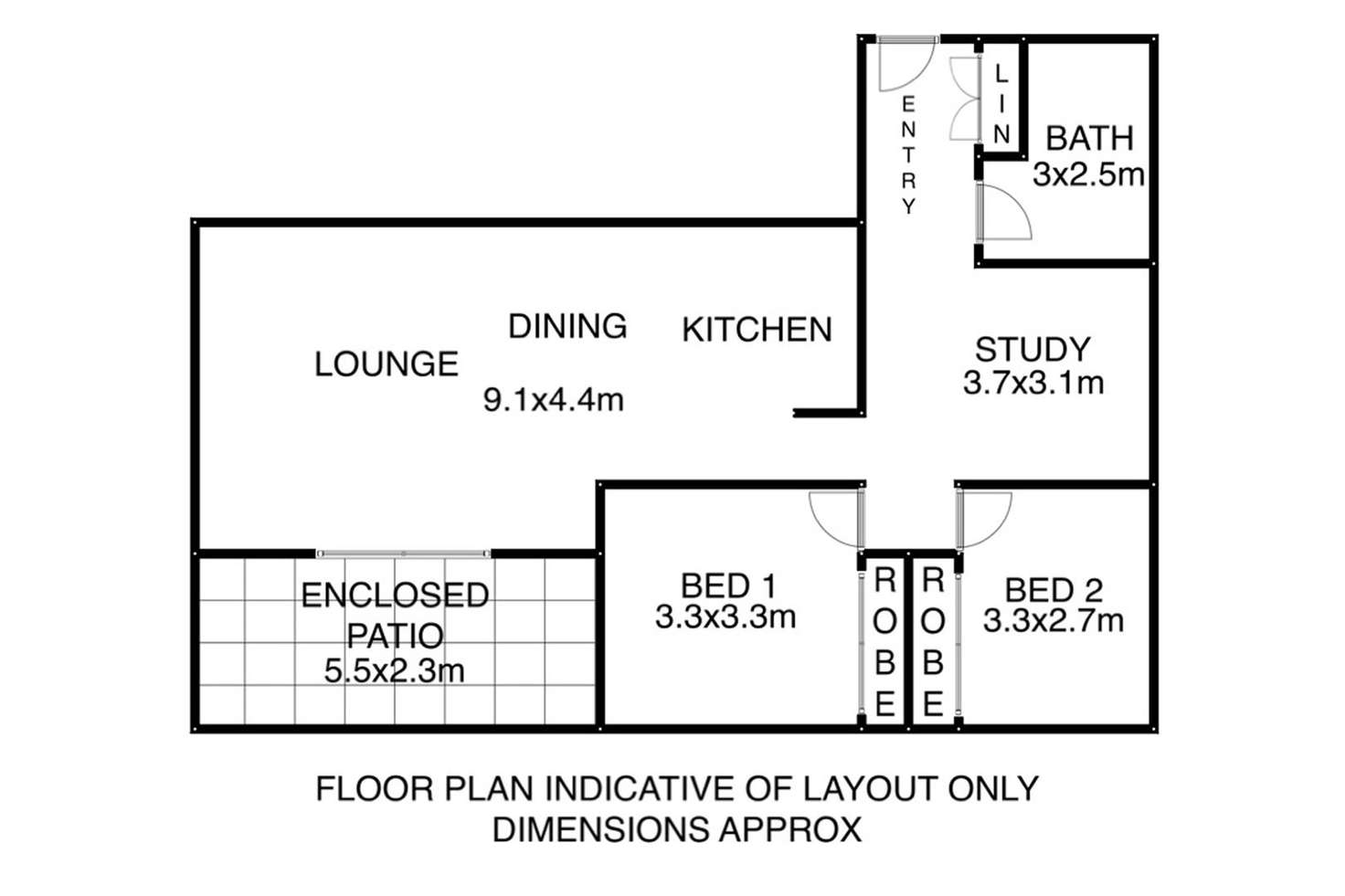 Floorplan of Homely unit listing, 9/12-14 Hawthorne Street, Beenleigh QLD 4207