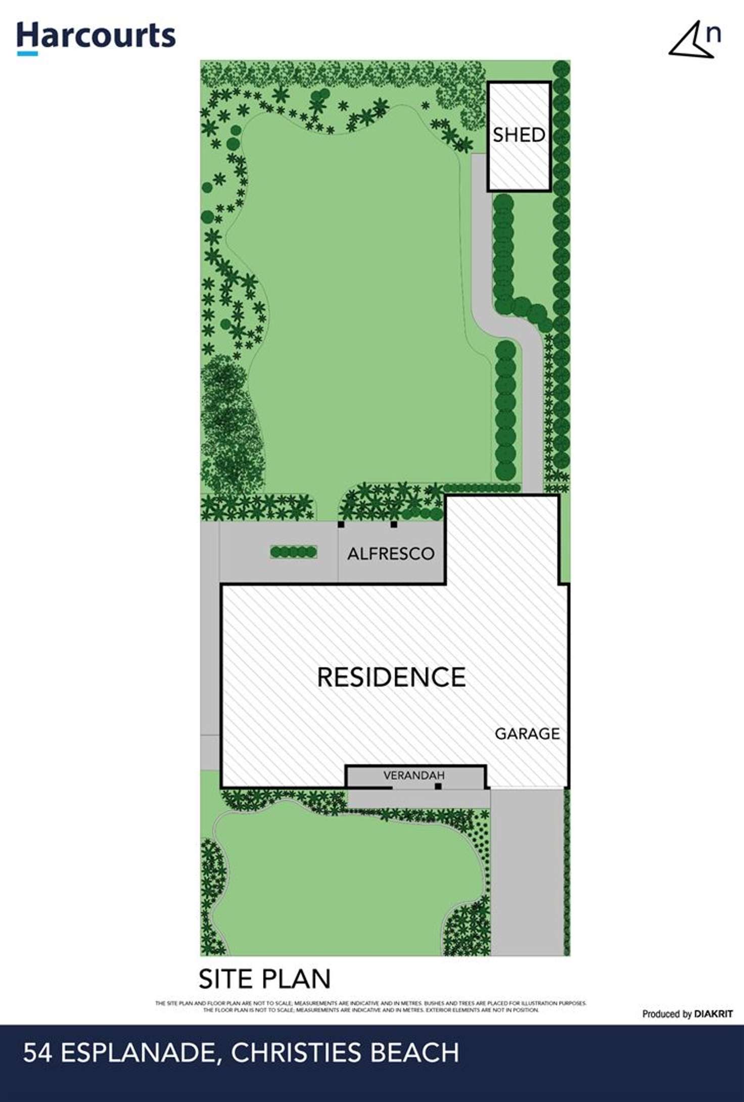 Floorplan of Homely house listing, 54 Esplanade, Christies Beach SA 5165