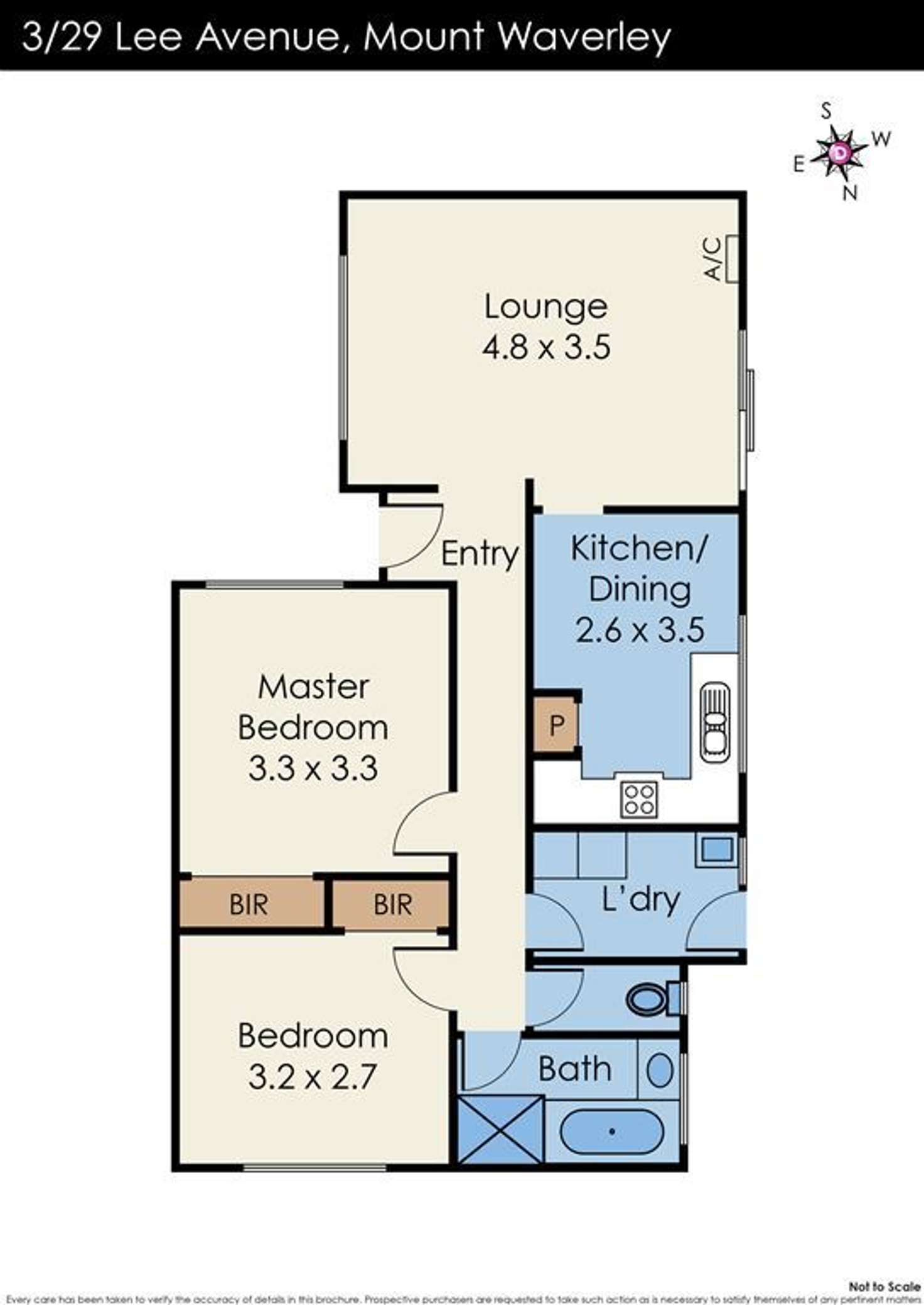 Floorplan of Homely unit listing, 3/29 Lee Avenue, Mount Waverley VIC 3149